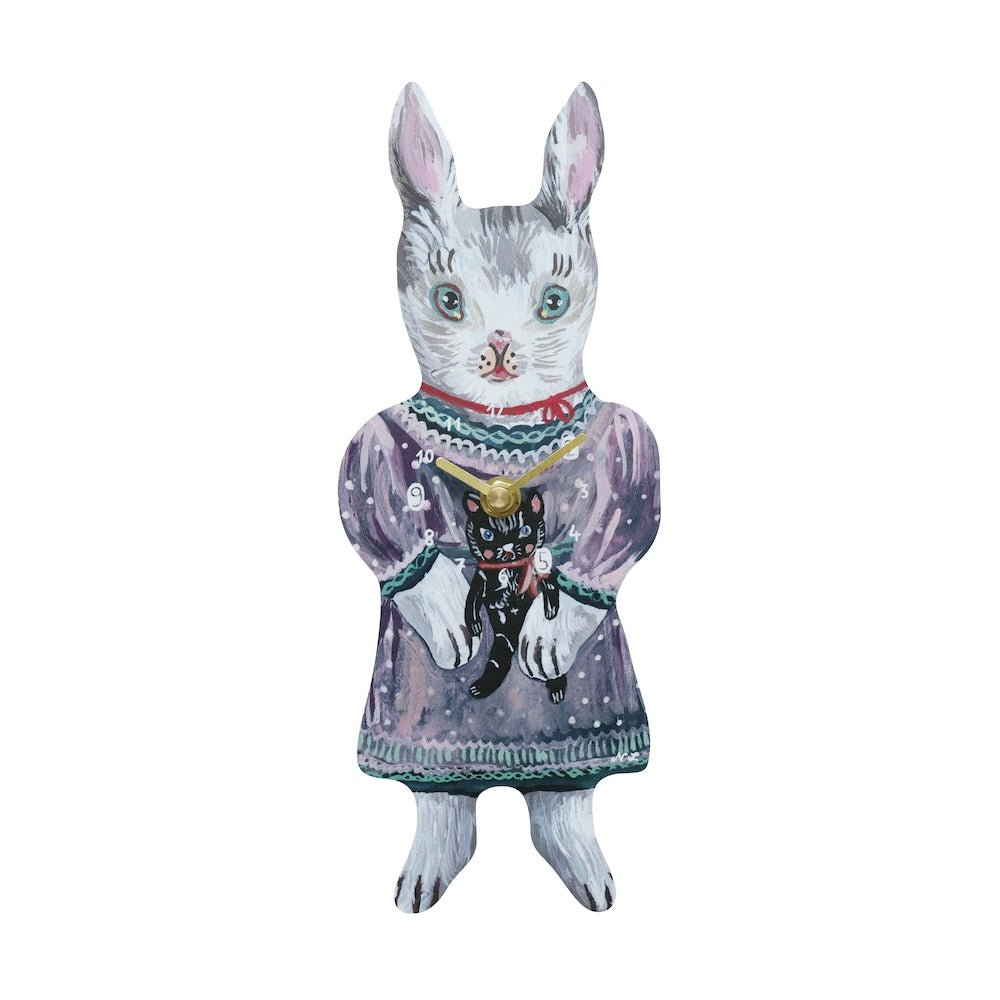 Nathalie lete Diecut clock　BLANCHE