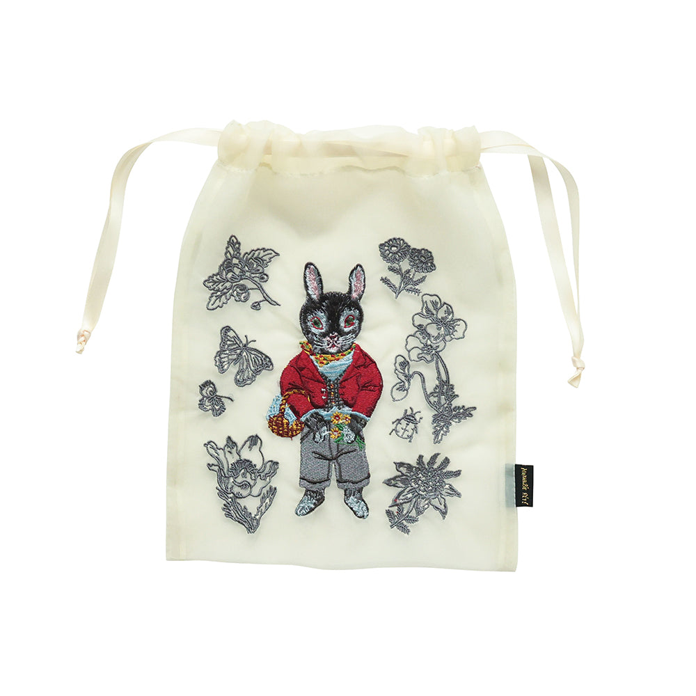 Nathalie Lete Organdy Drawstring Pouch