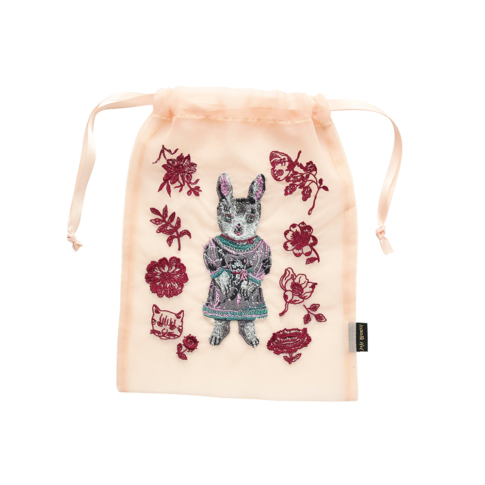 Nathalie Lete Organdy Drawstring Pouch