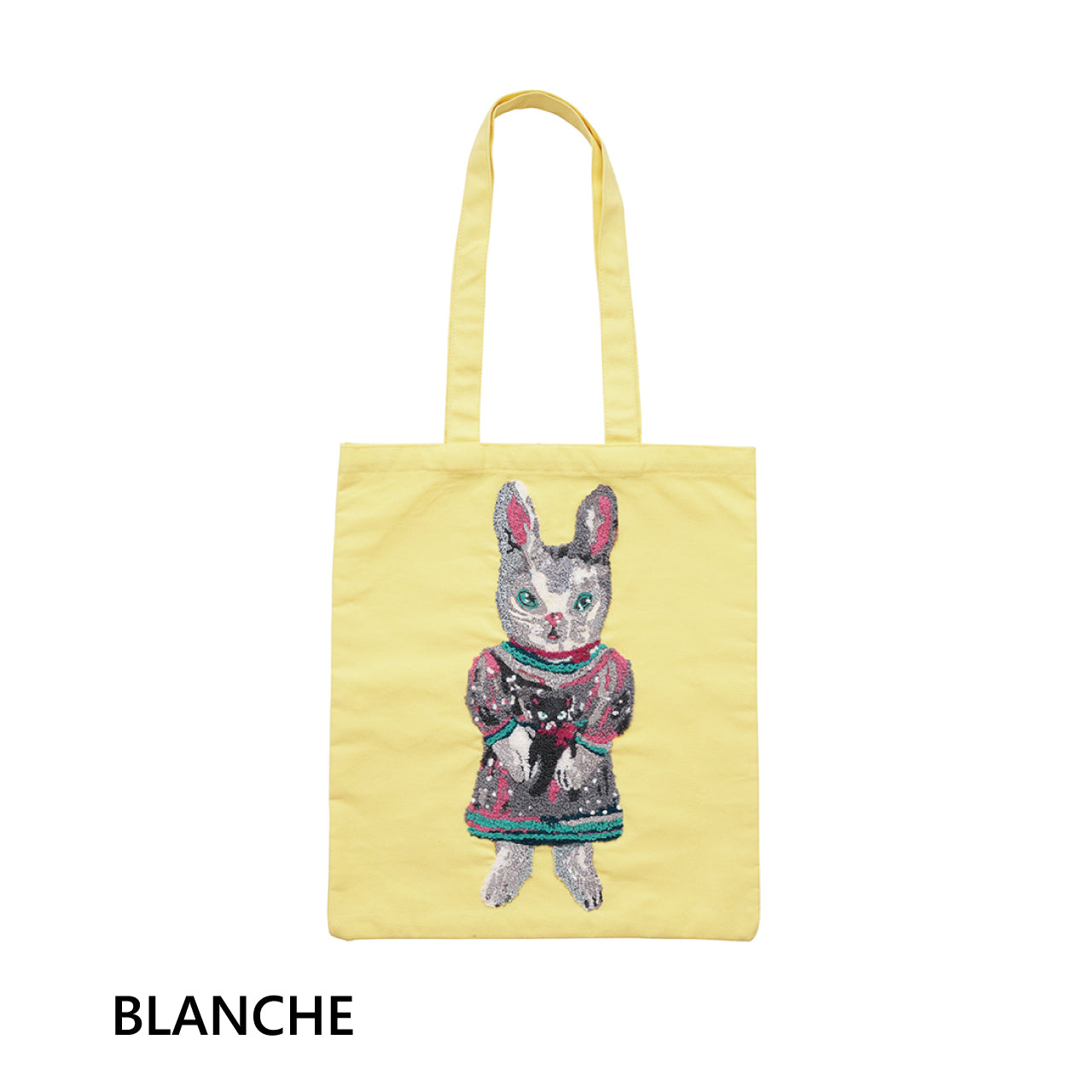 Nathalie Lete Fluffy Rectangle Tote Bag