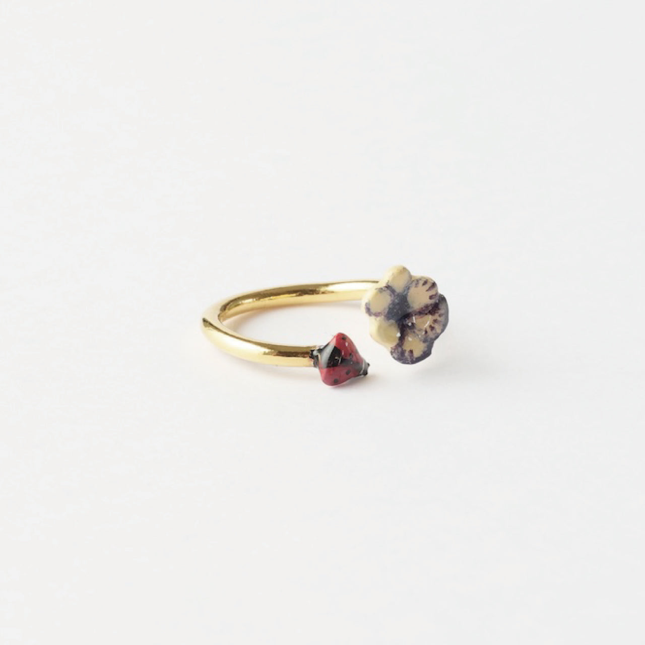 Nathalie Lete Two Motifs Ring