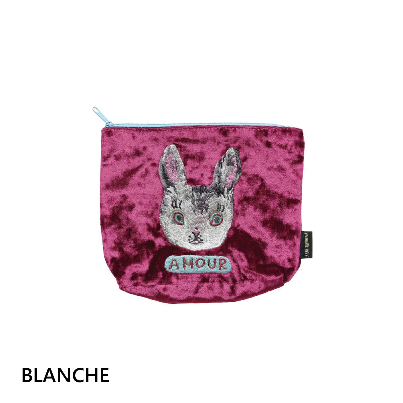 Nathalie Lete Velour Pouch