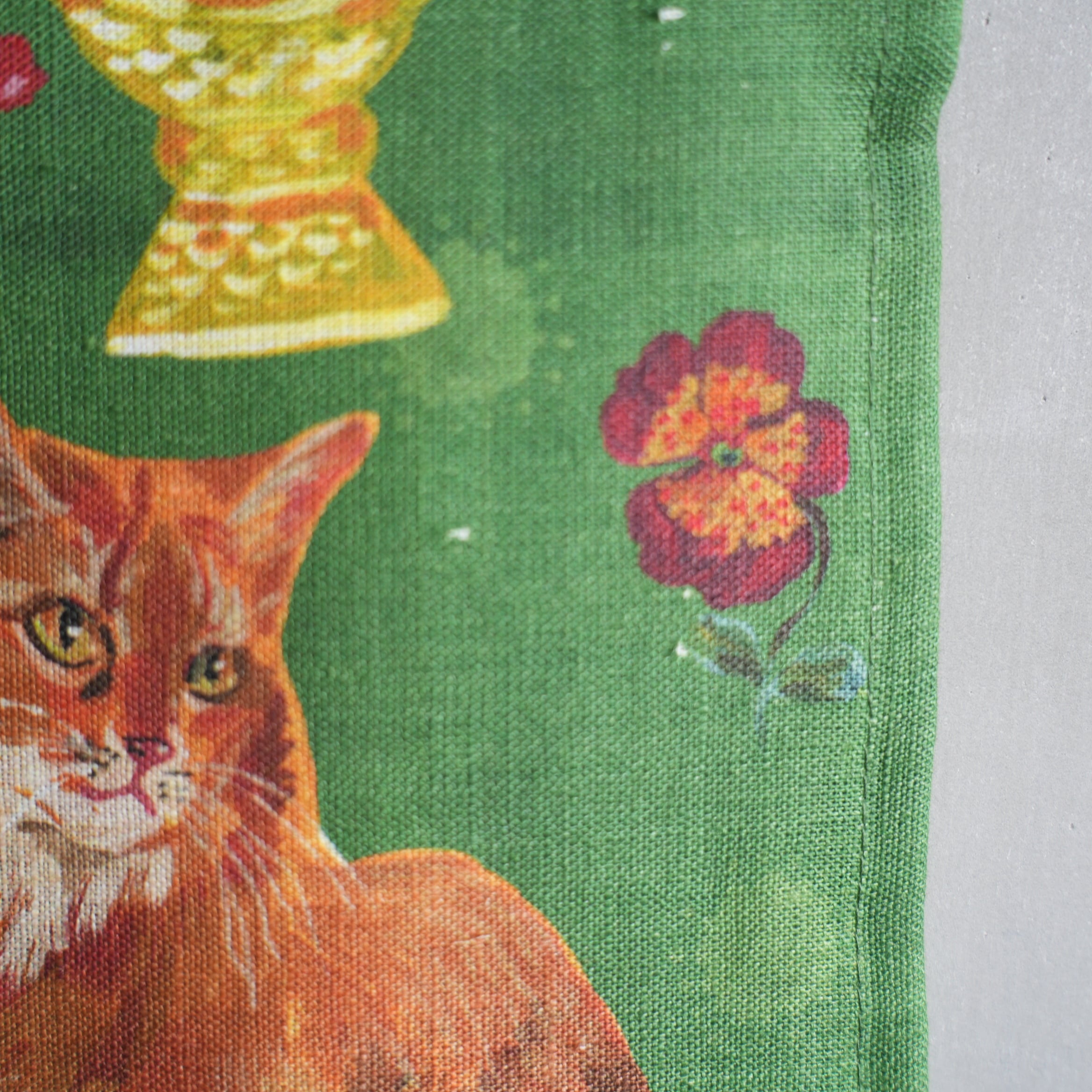 Nathalie Lete　Les Chats Tea Towel