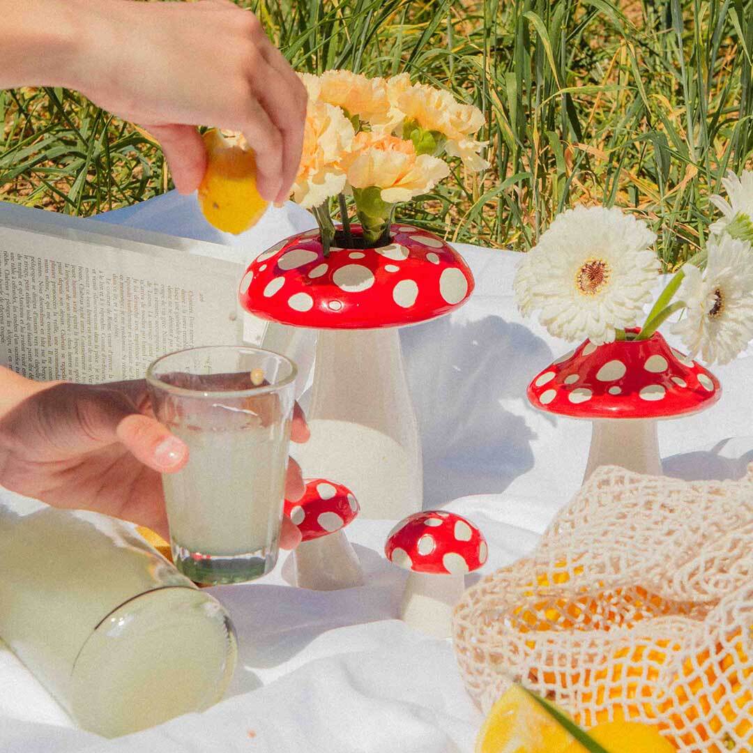 Amanita Flower Vase "Large"