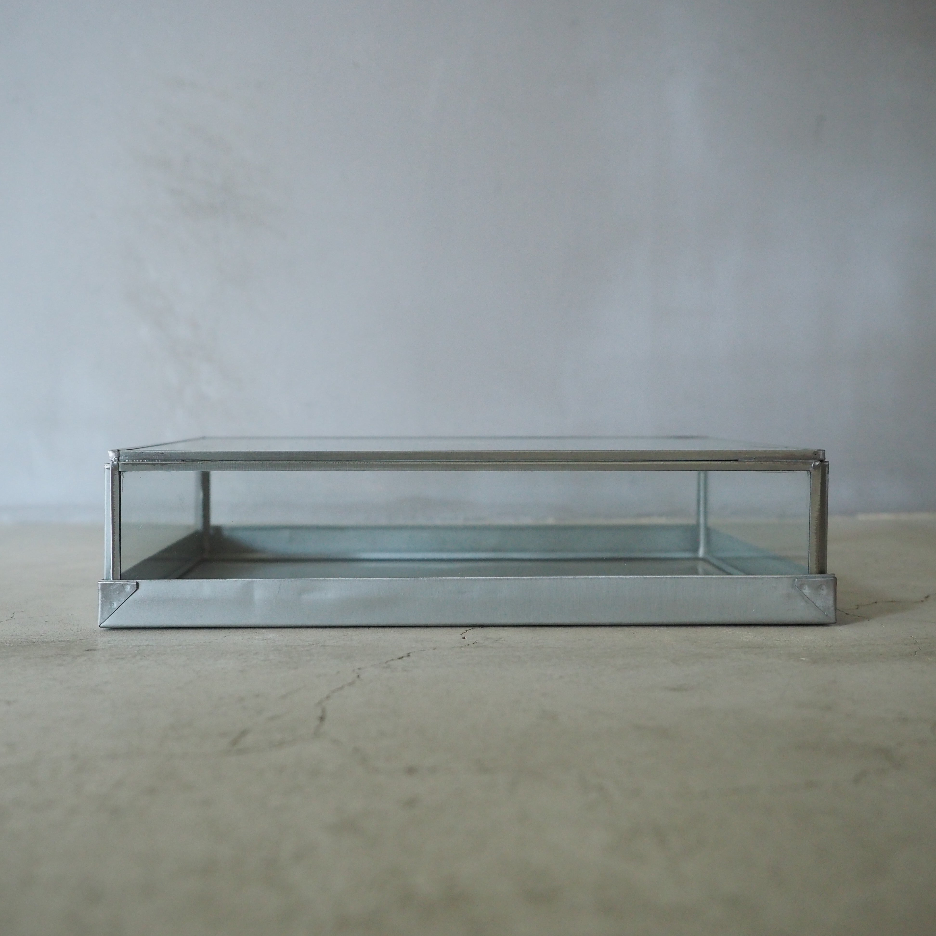 GLASS BOX W/RECYCLE STEEL Lサイズ