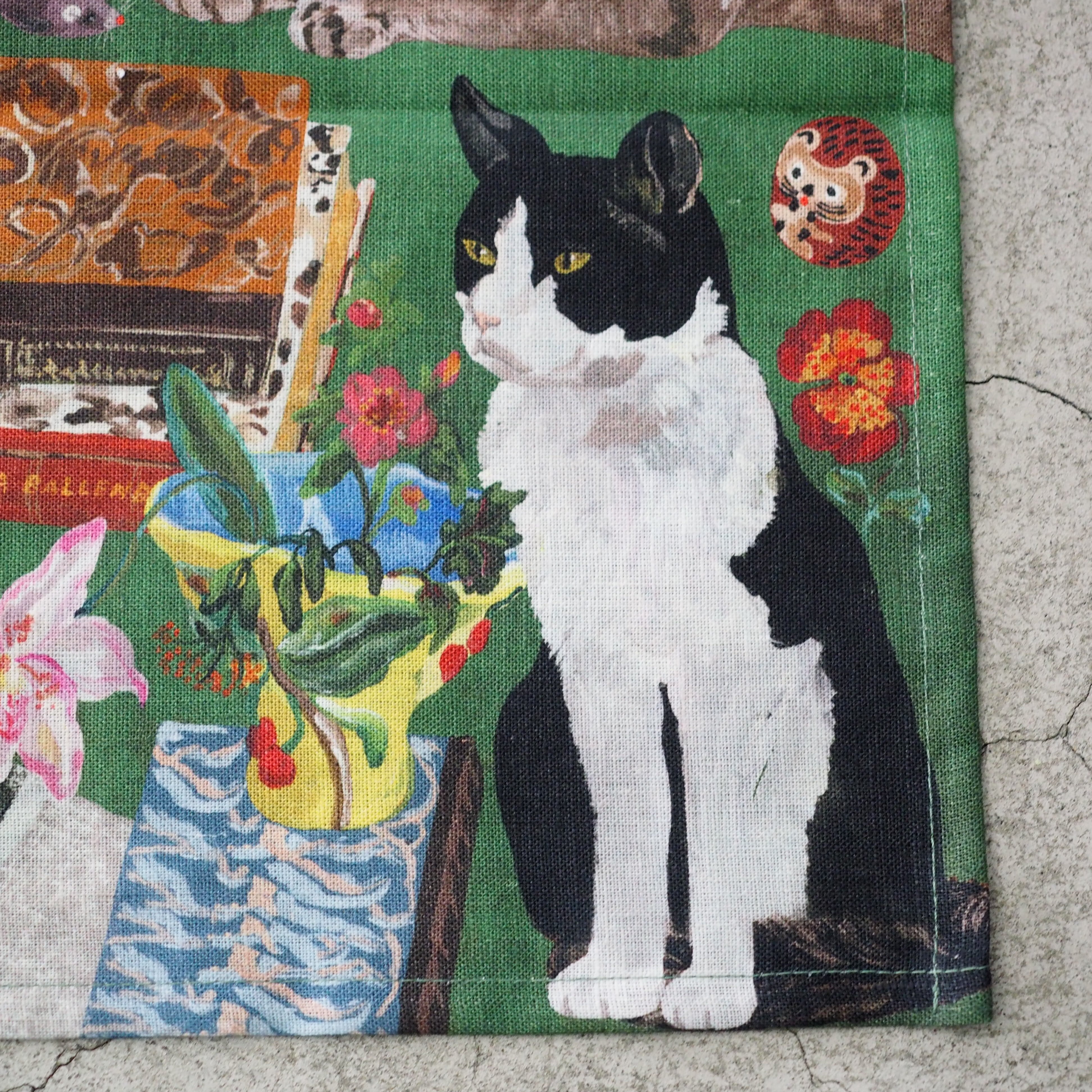 Nathalie Lete　Les Chats Tea Towel