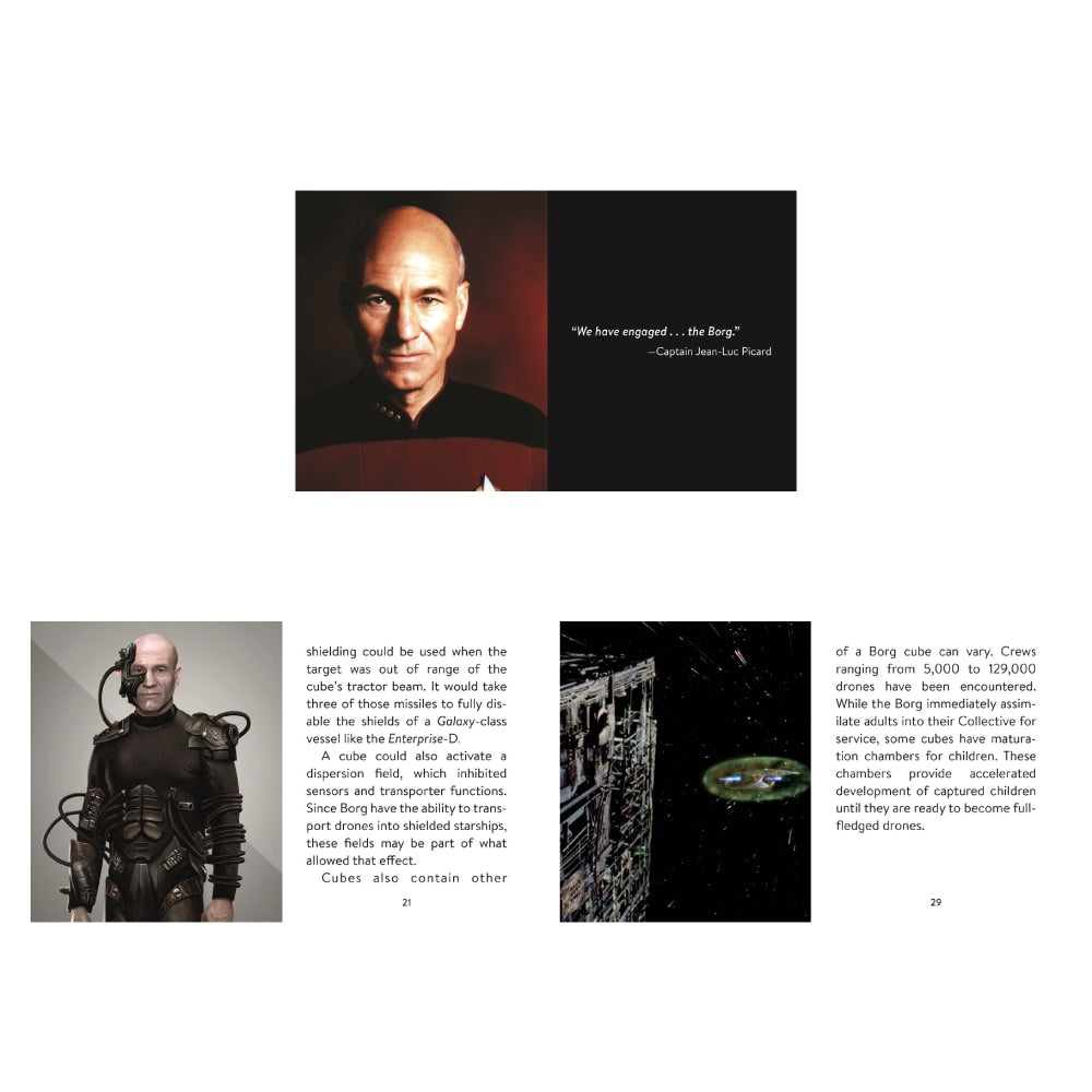 Toy & Book "Star Trek Borg Cube"