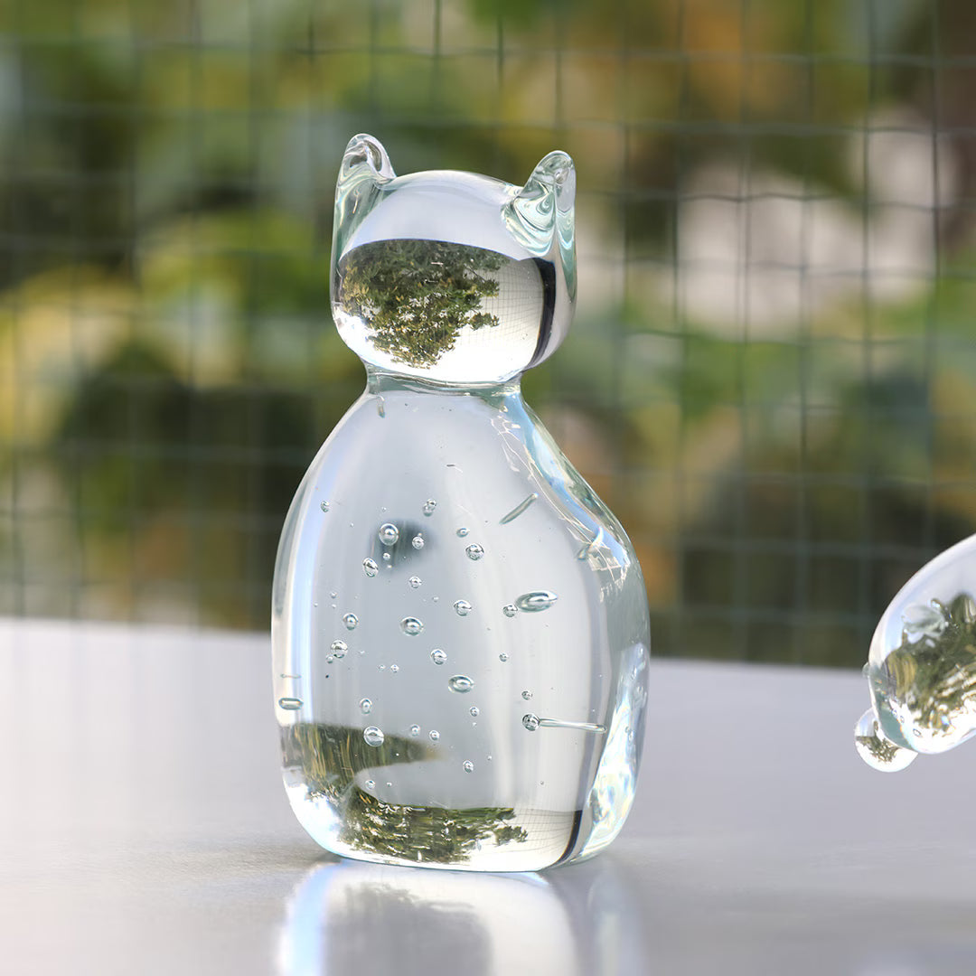 Glass Objet Cat