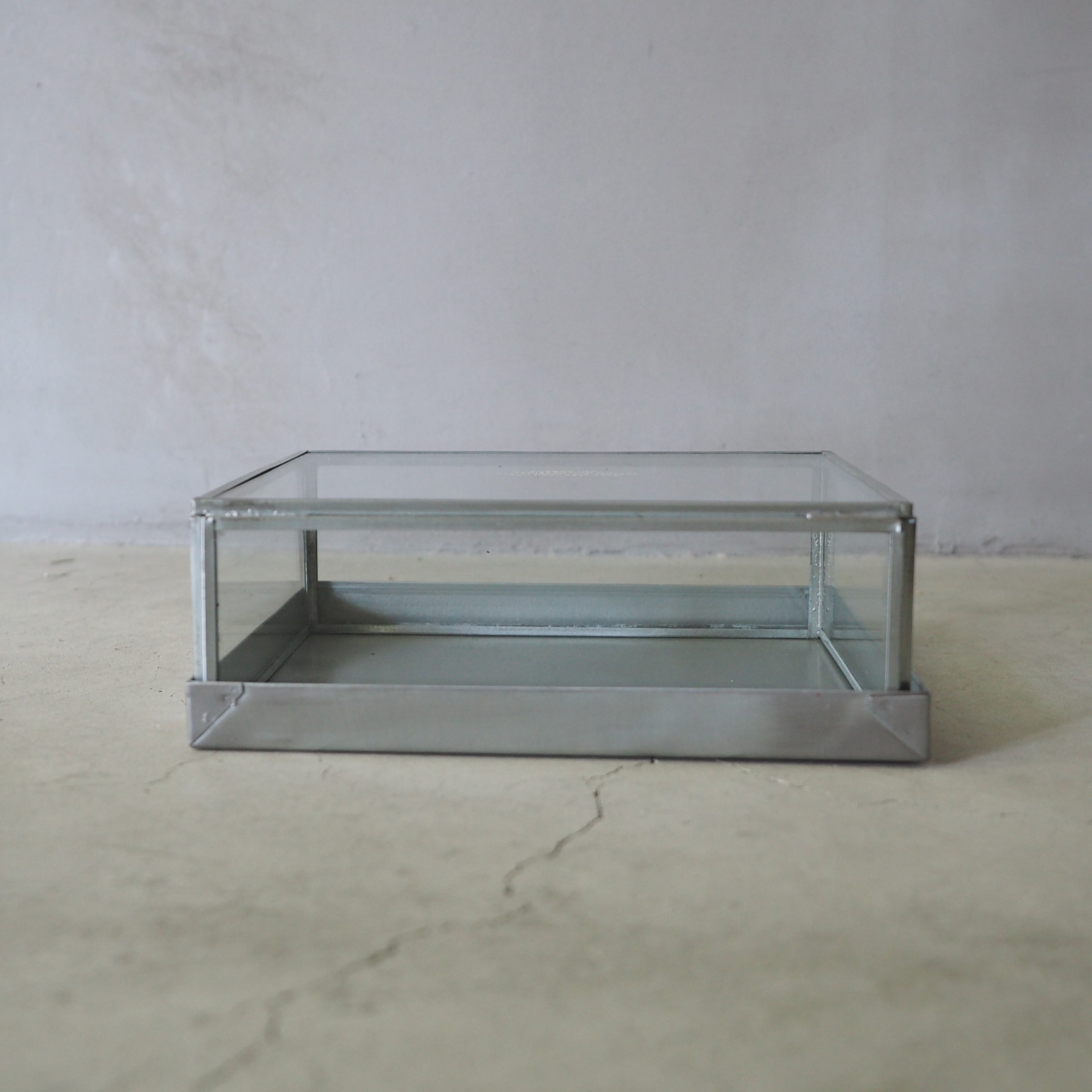 GLASS BOX W/RECYCLE STEEL Sサイズ