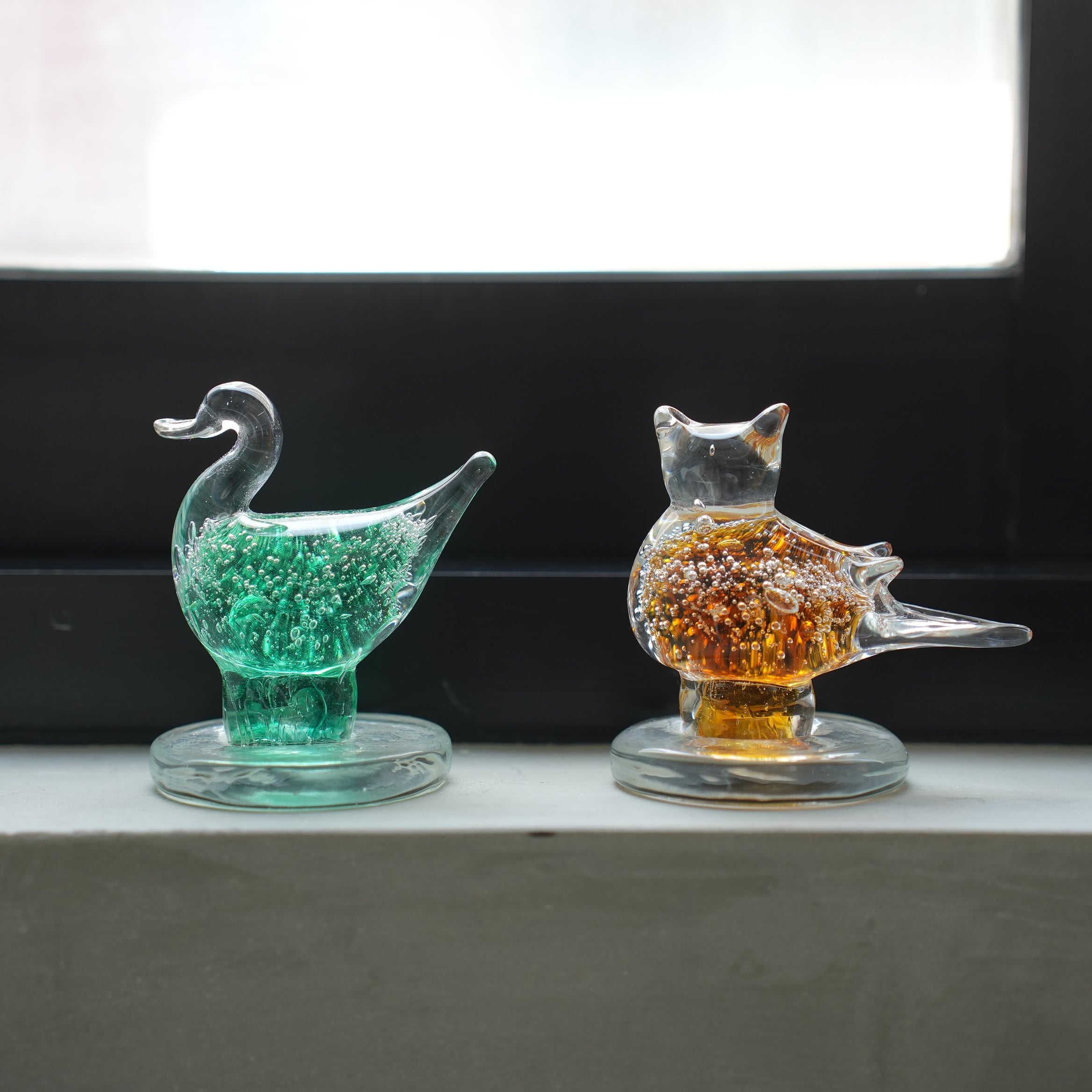 Glass Objet 　Duck