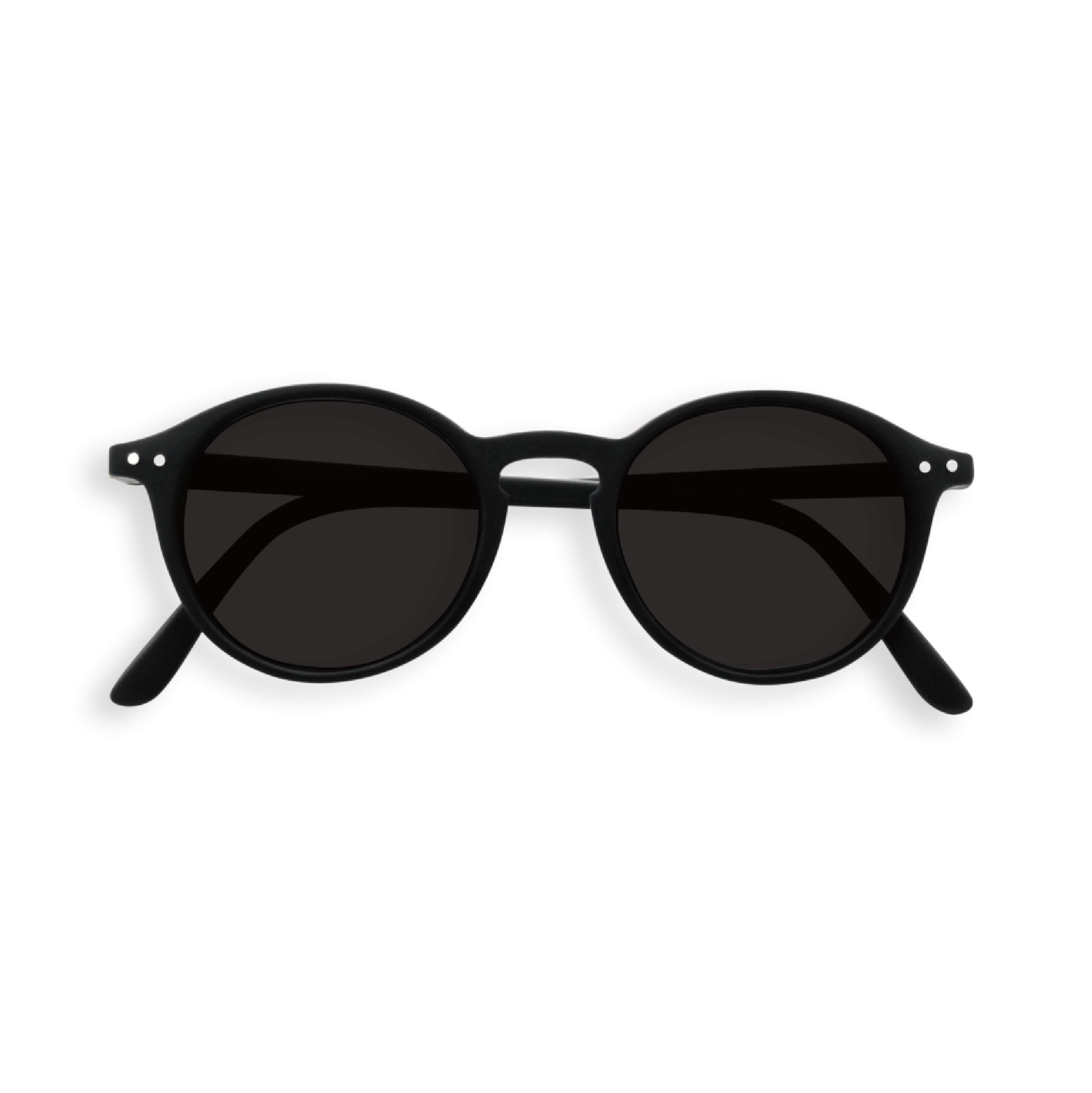 SUNGLASS IZIPIZI #D BLACK / Grey Lenses