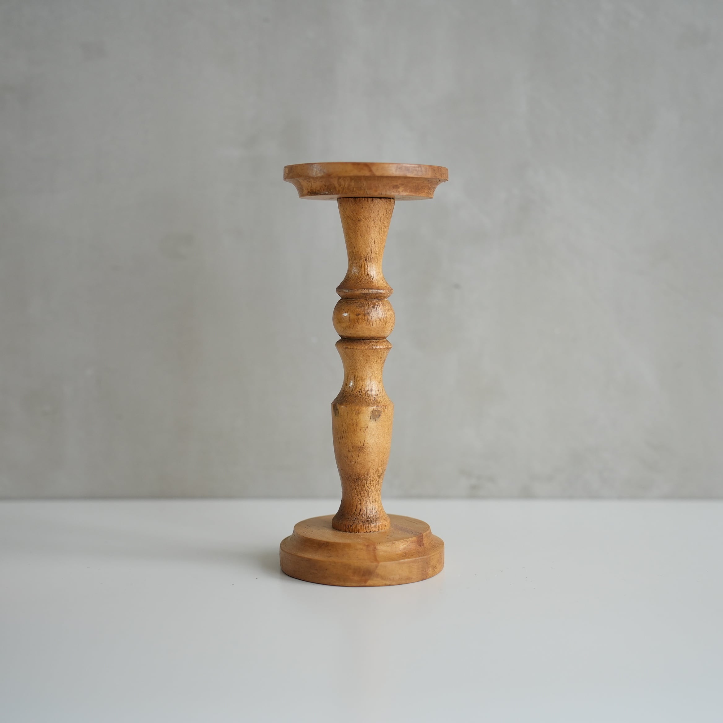 PINE CANDLE STAND L