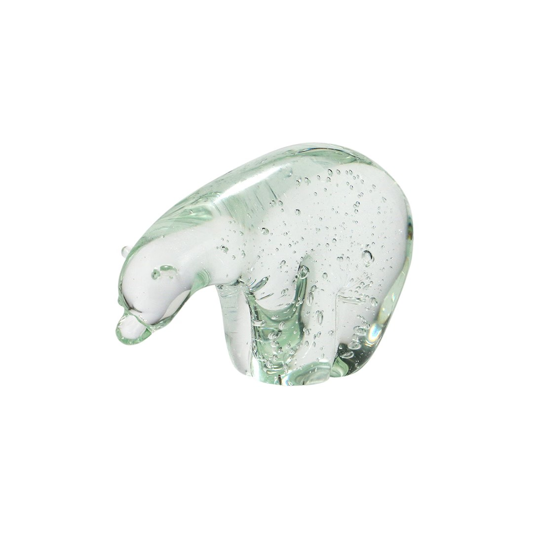 Glass Object Polar Bear