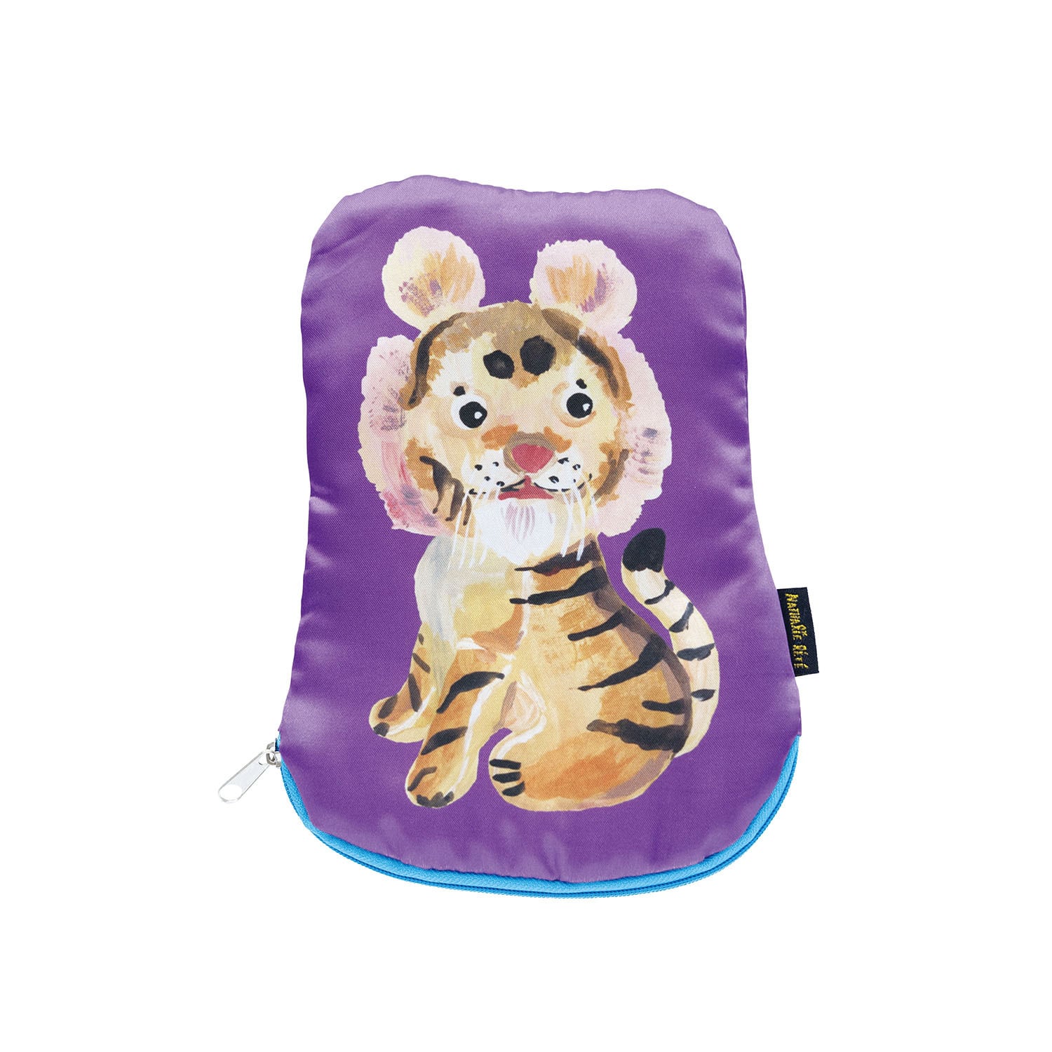 Nathalie Lete Satin pouch Tiger