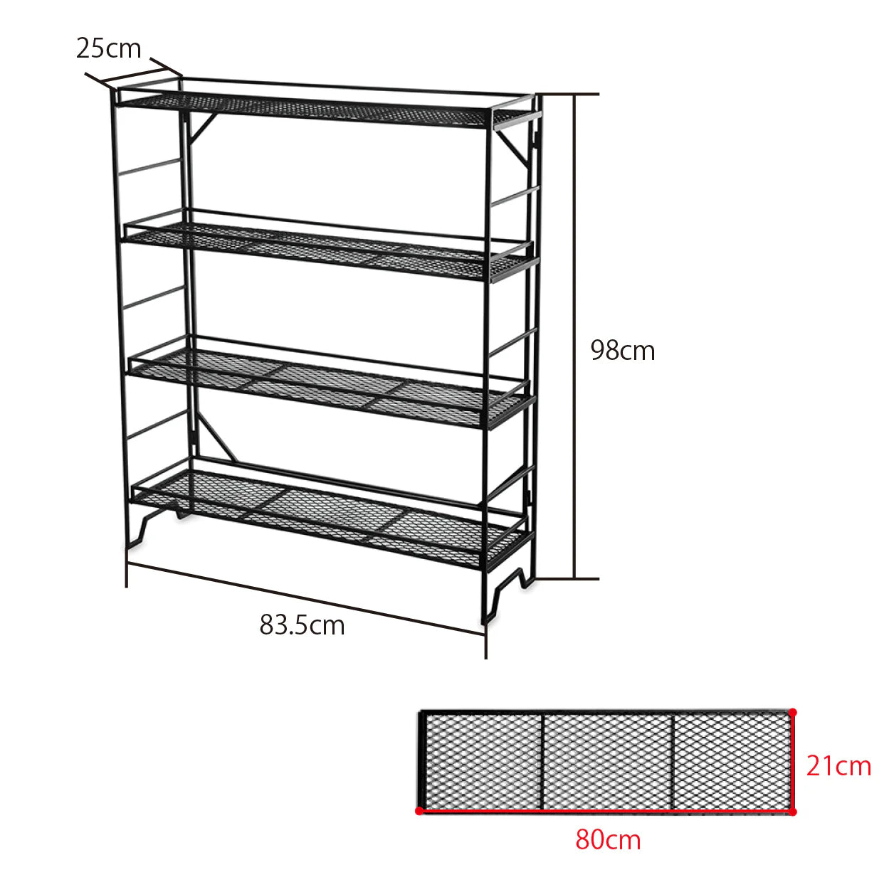 Plants Rack 4 layers