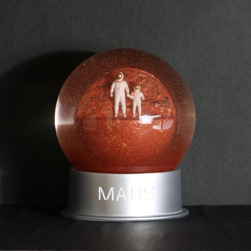 Mars Dust Globe