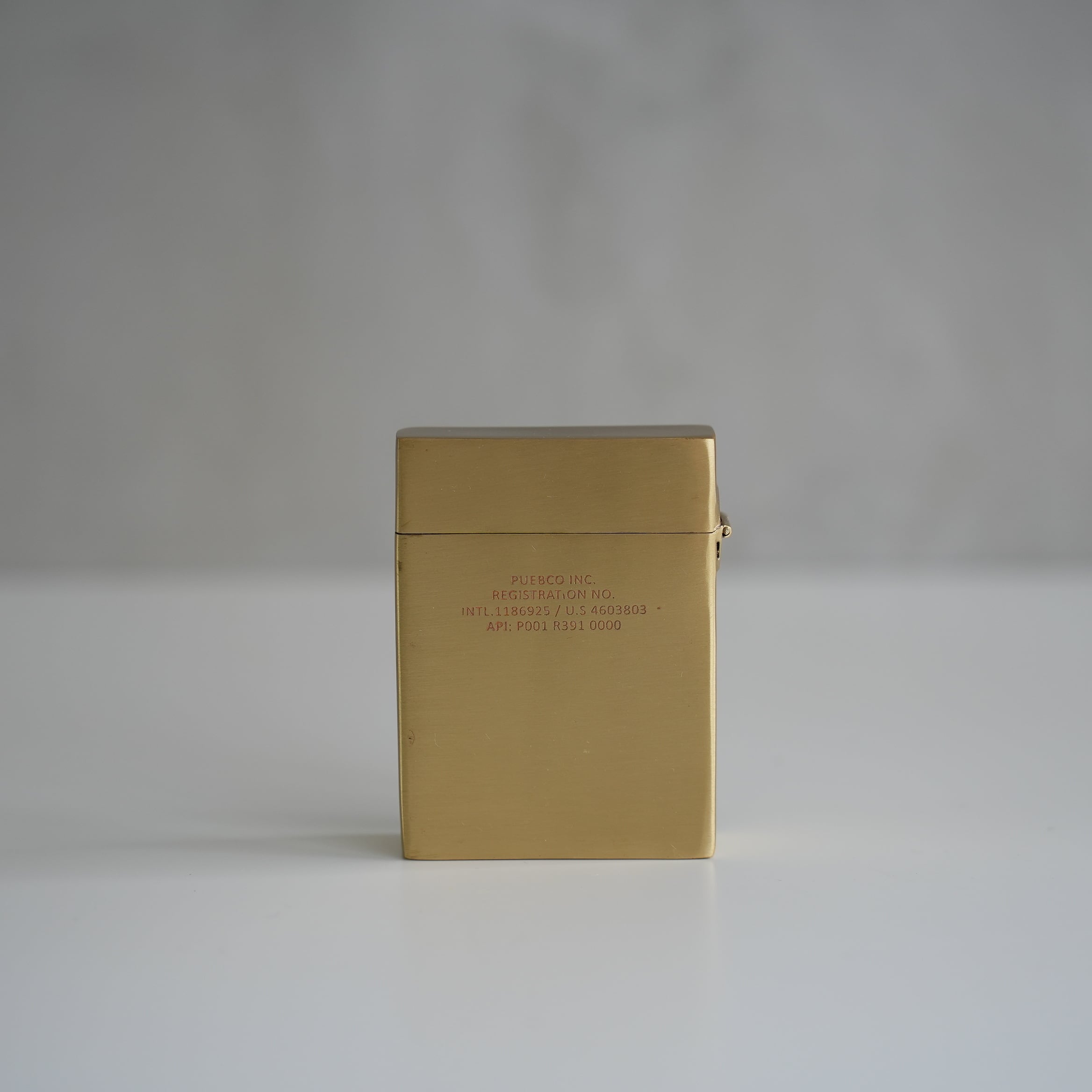 BRASS PLAYING CARD CASE