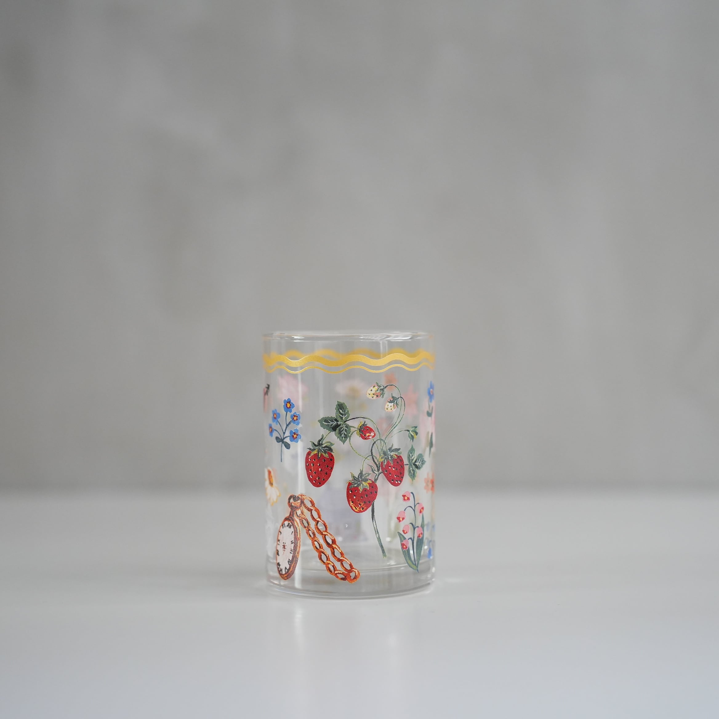 Flower Party Glass