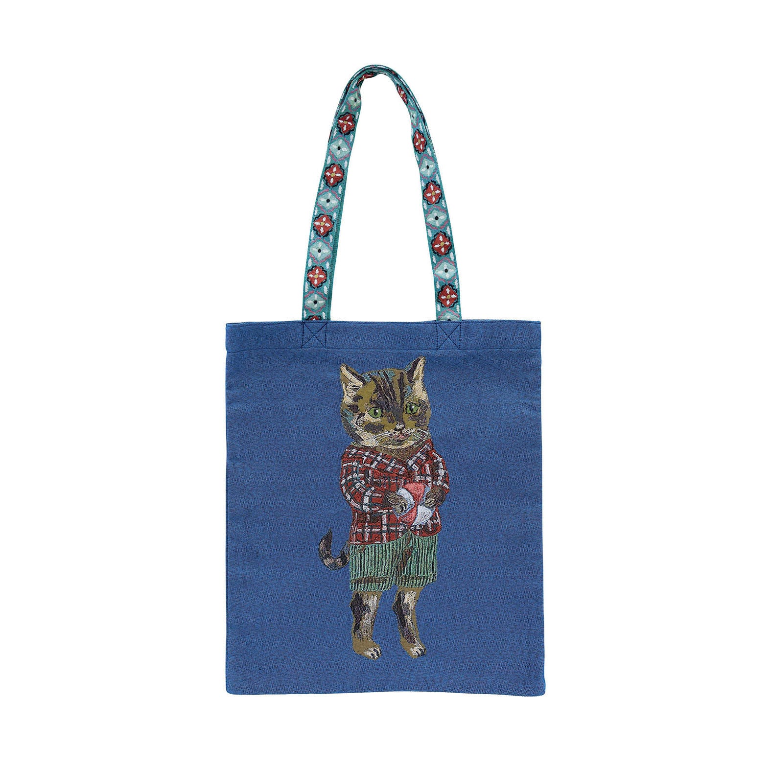 Nathalie Lete Tote Bag　Tabby Cat