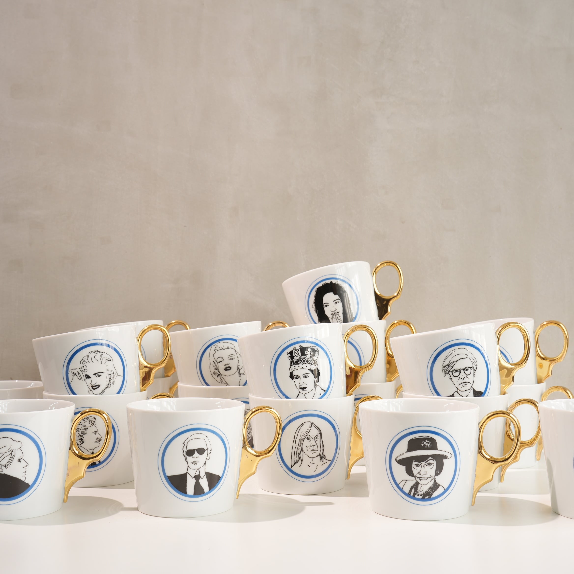 K?hn Keramik Portrait Mug　Charies