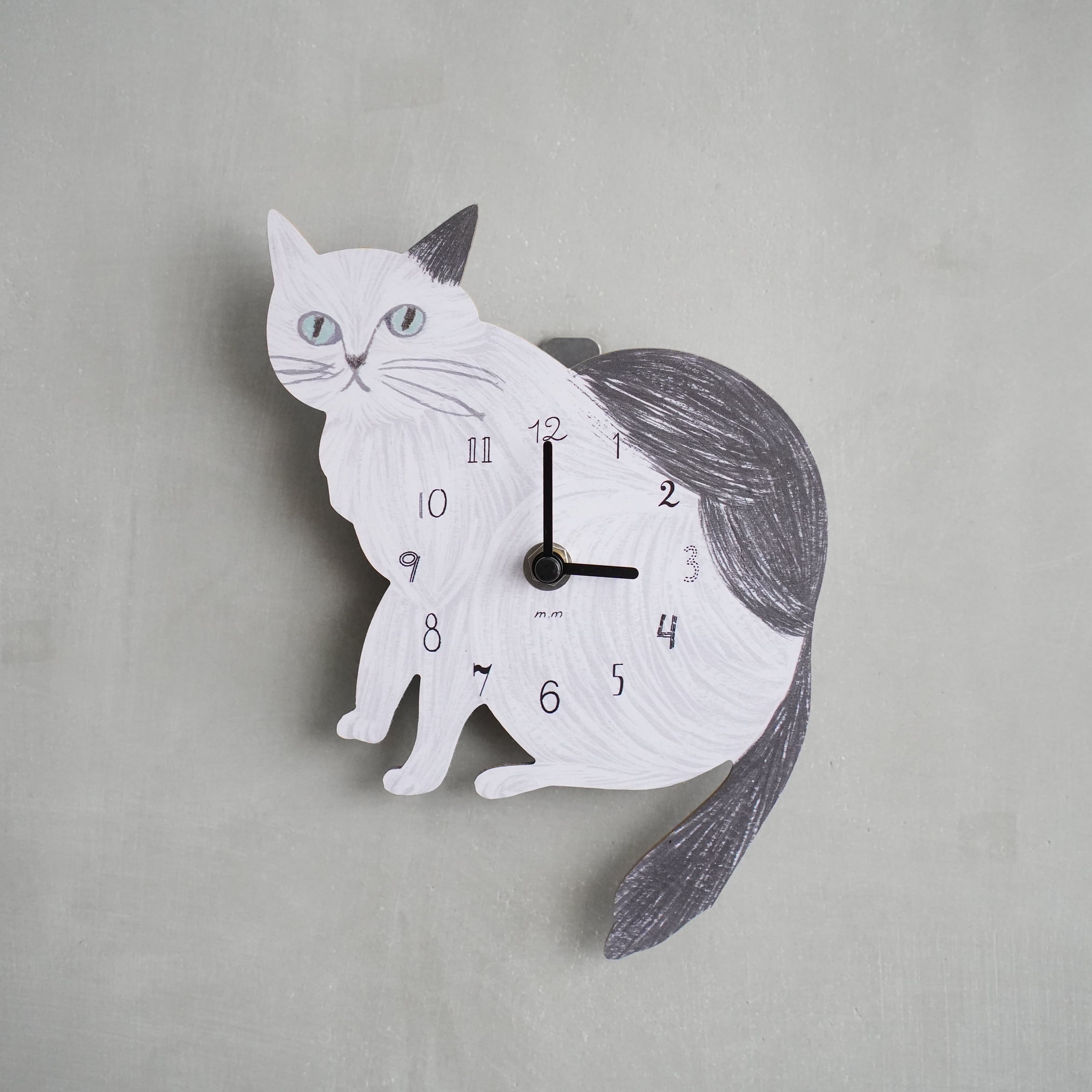 M.M Diecut Clock　Crown