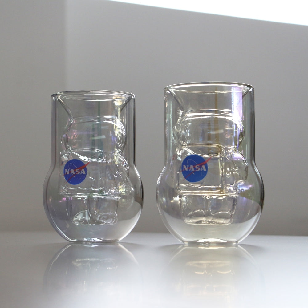 NASA Astronaut Double Wall Glasses 2P SET