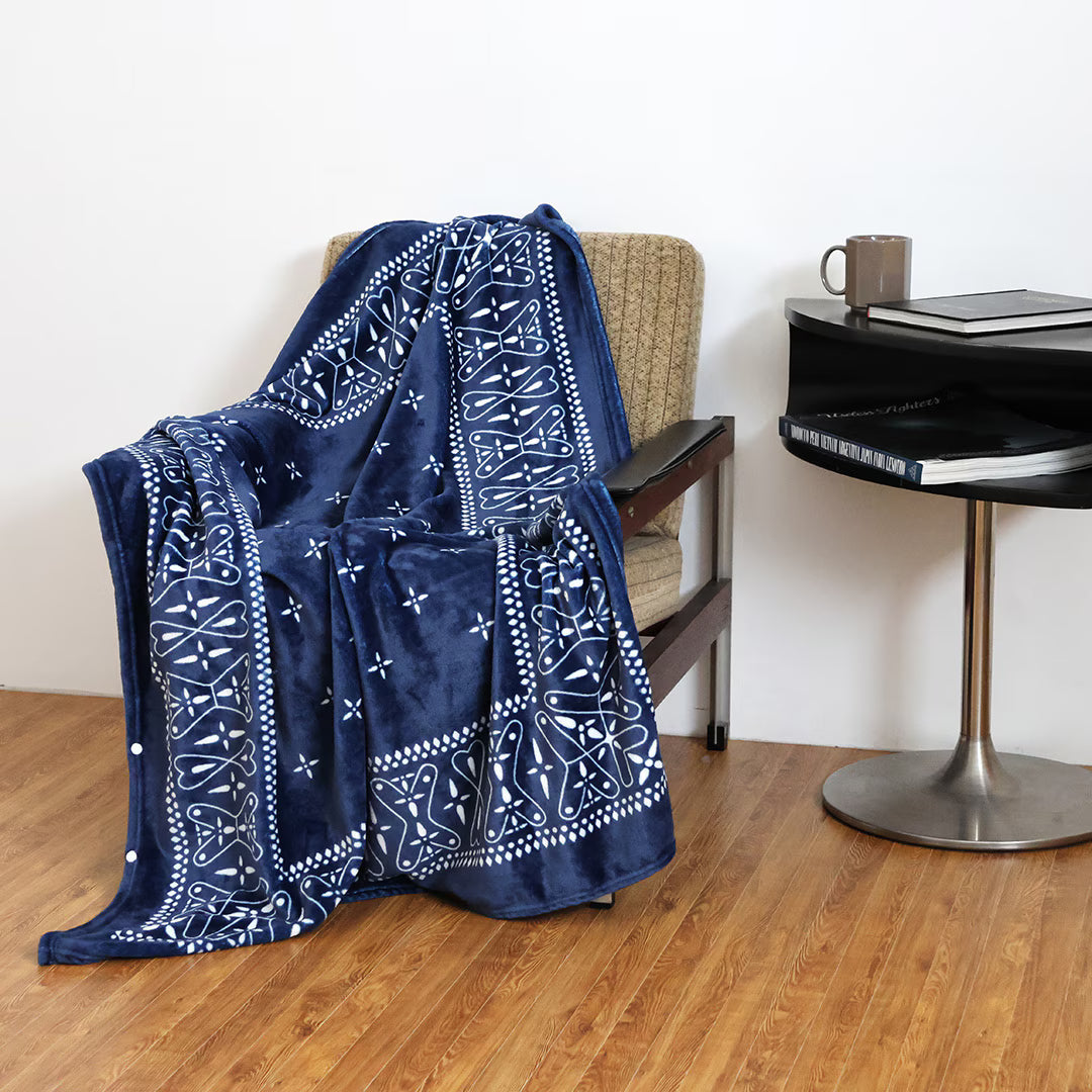 Bandana Fleece Blanket  105×140