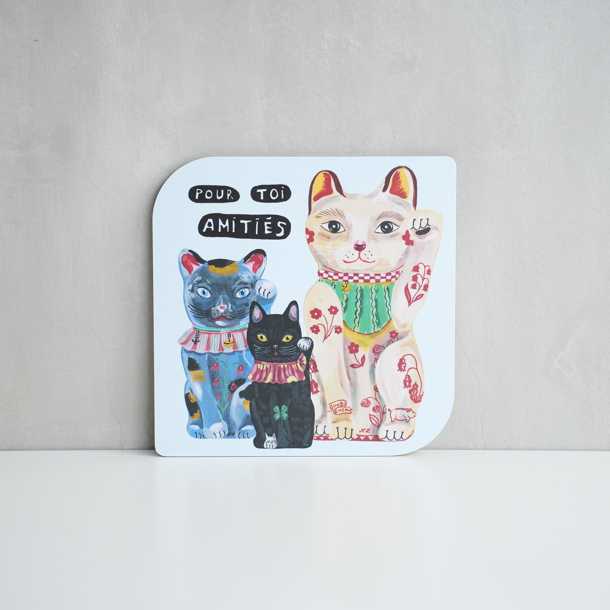 Nathalie Lete　Hello My Friends Trivet