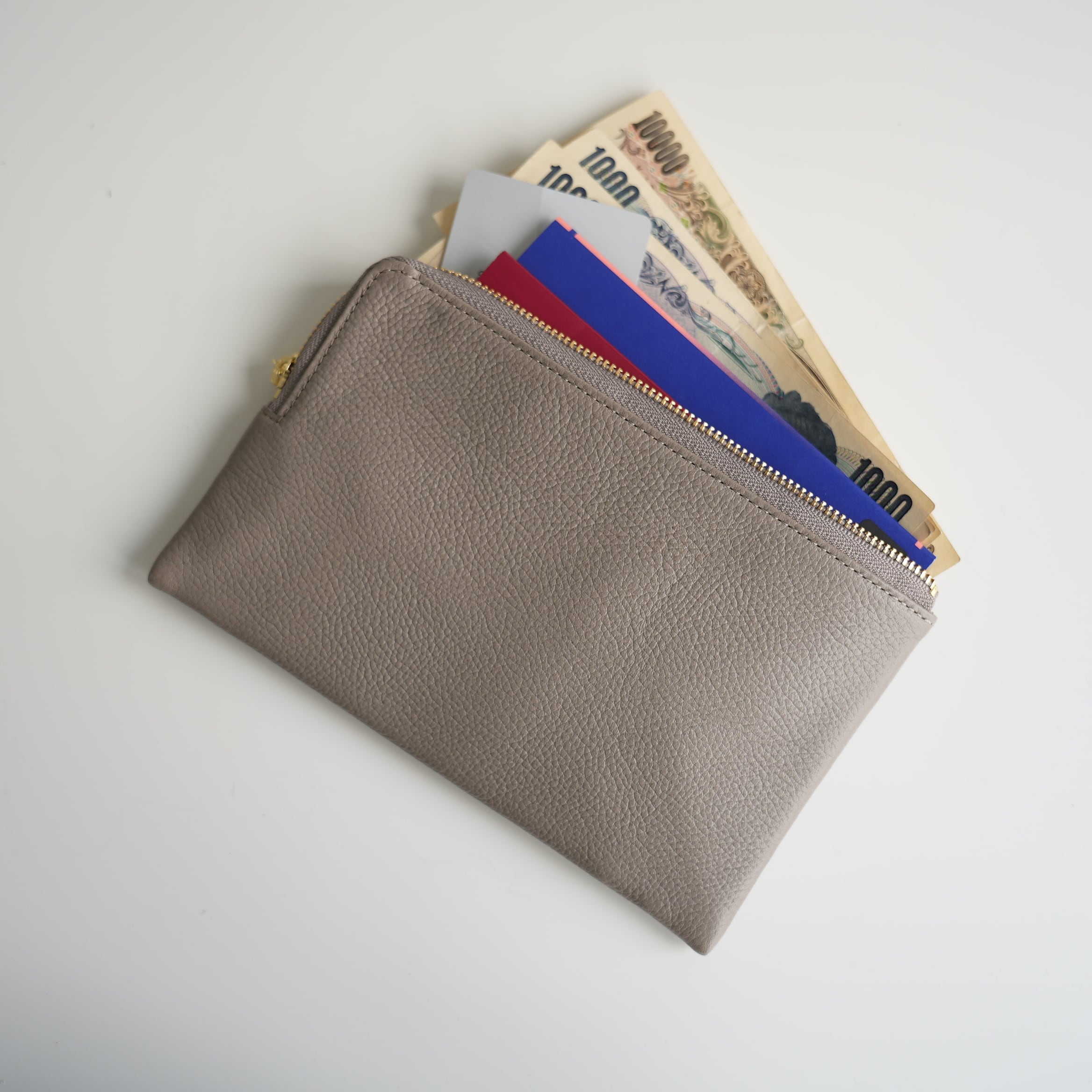 Genuine Leather Wallet Pouch