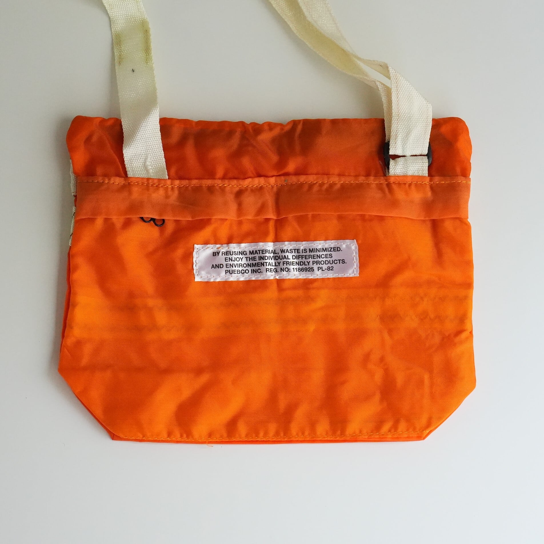 VINTAGE HEAVY PARACHUTE SHOULDER POUCH