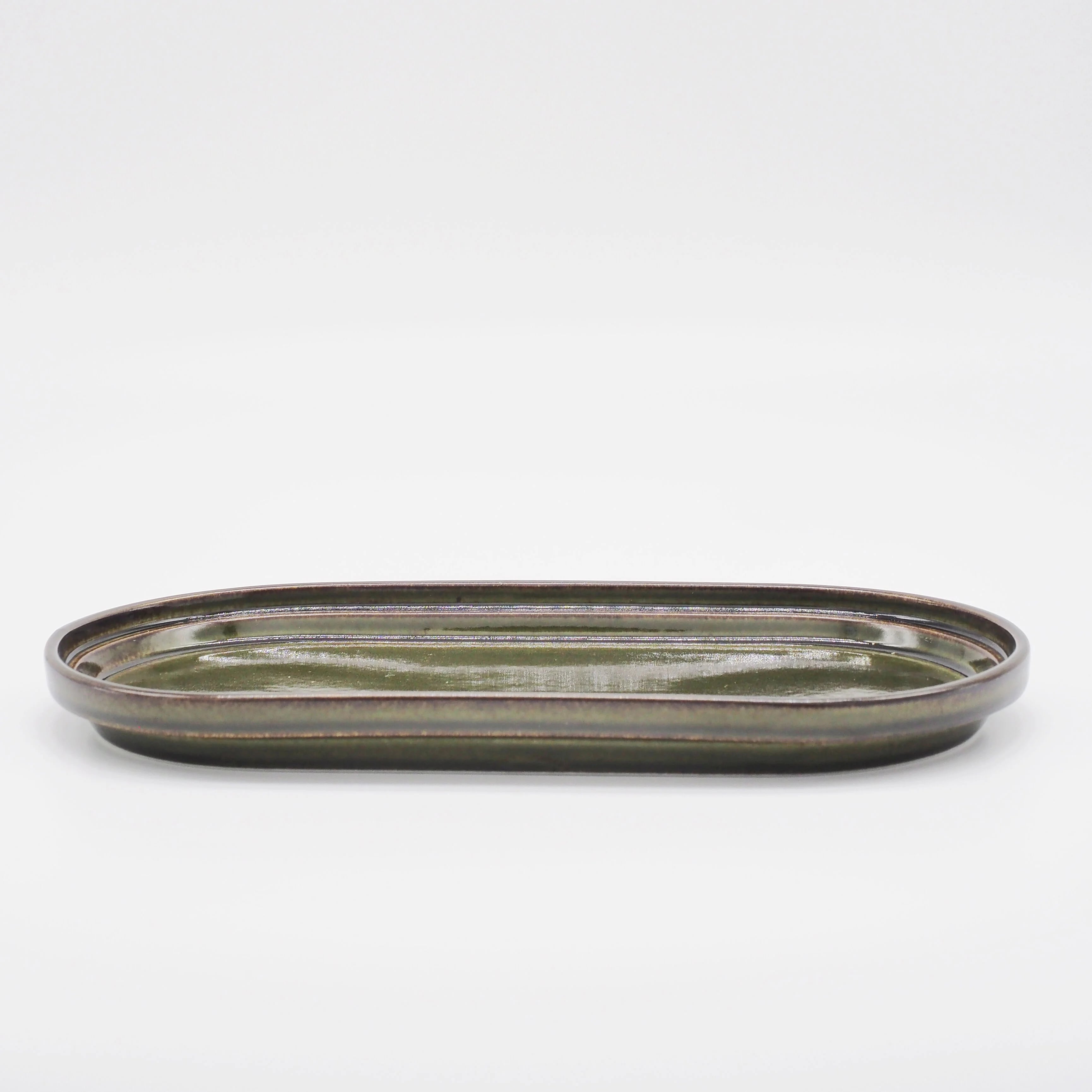 Smith Stacking Oval Plate