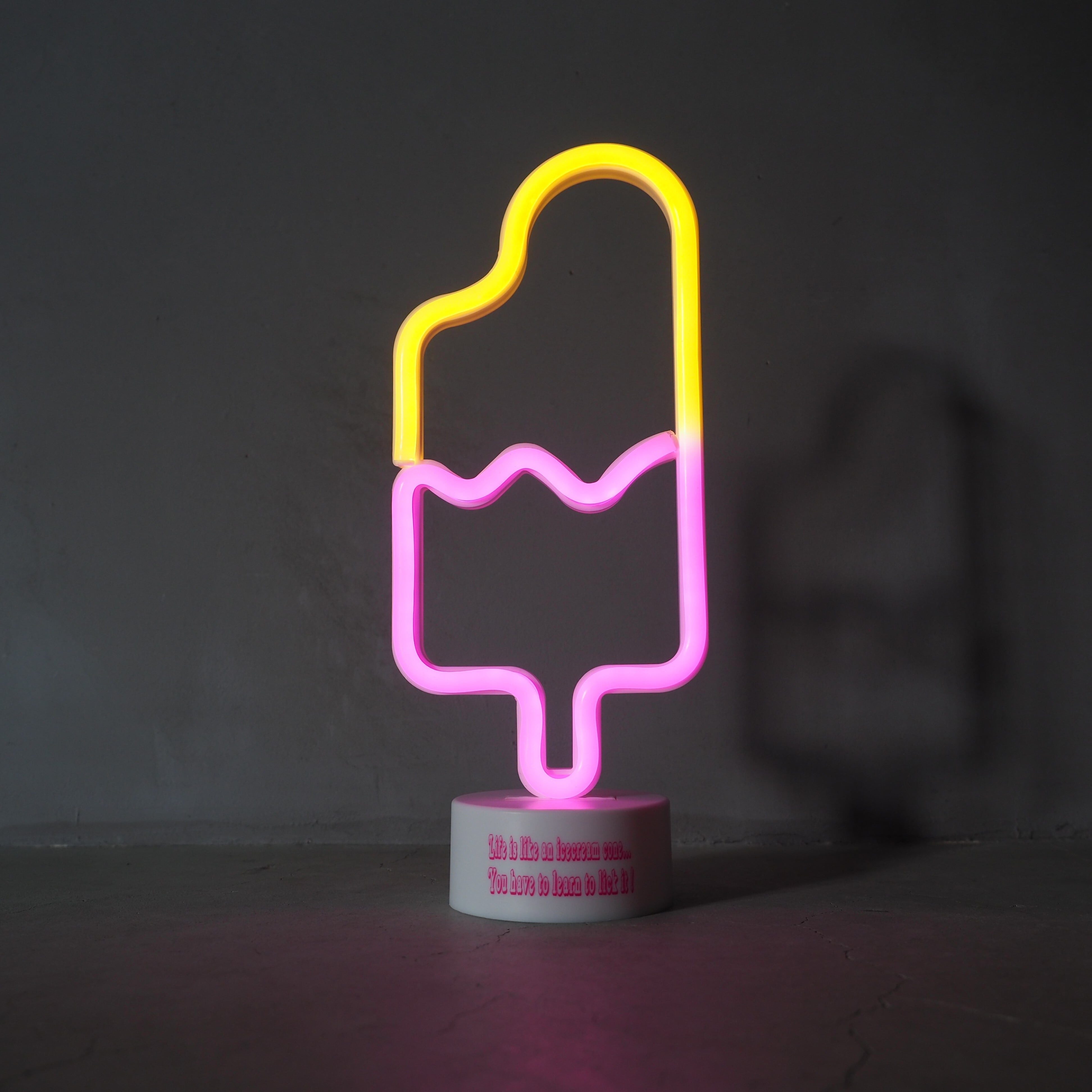 NEON LIGHT ICE CANDY