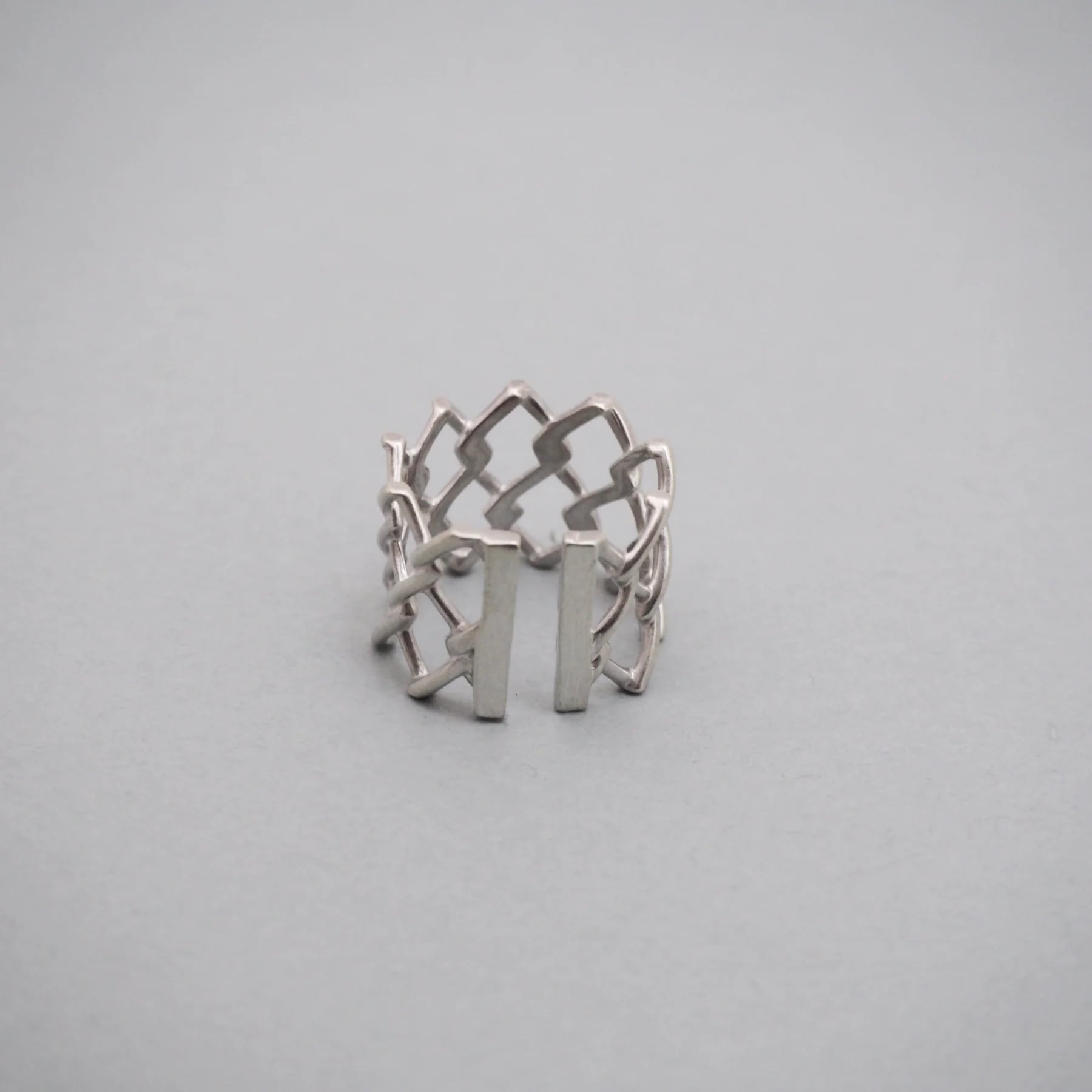 Fence Ring　Silver925