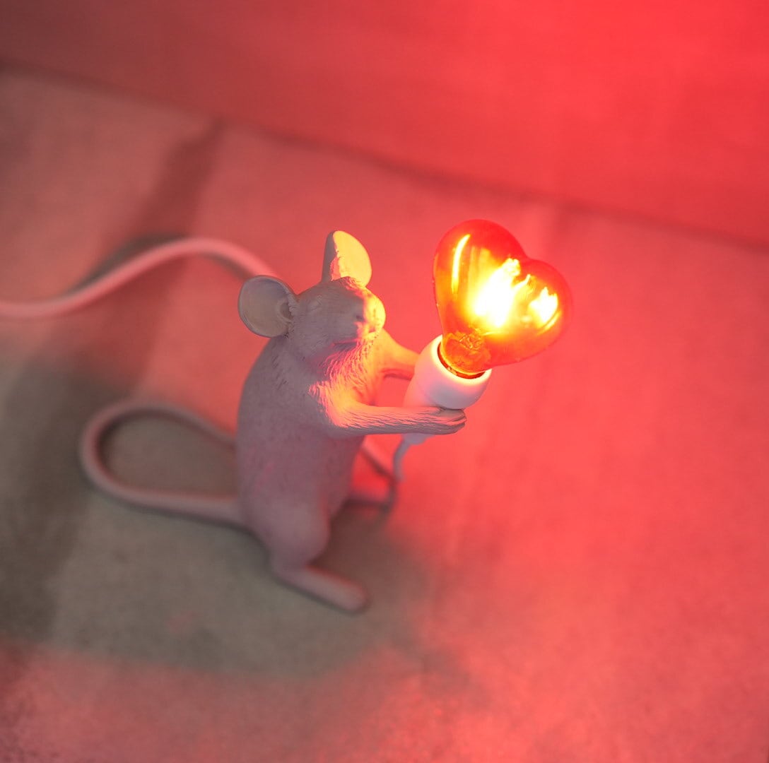 Mouse Lamp  Love Edition