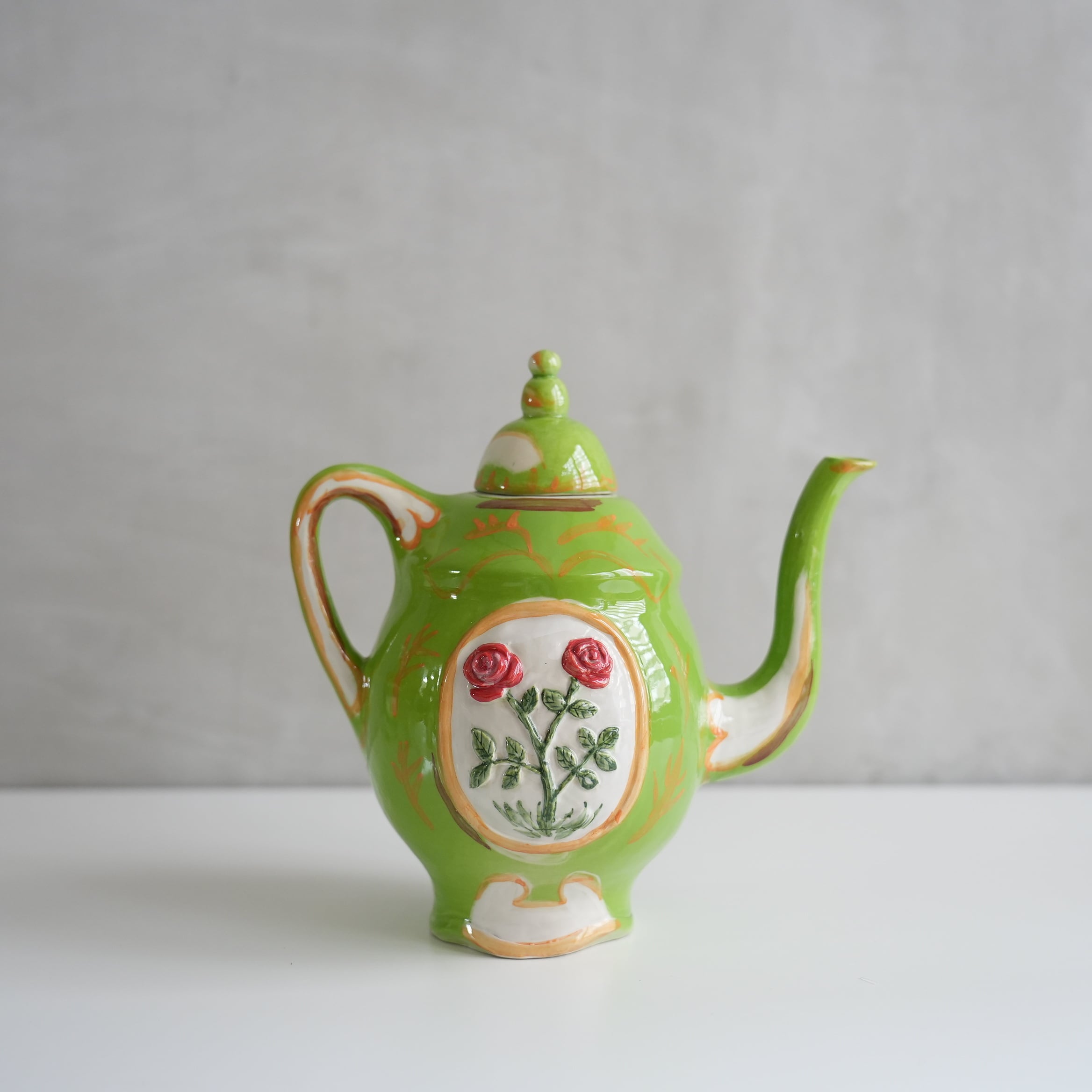 Rose Tea Pot Vase