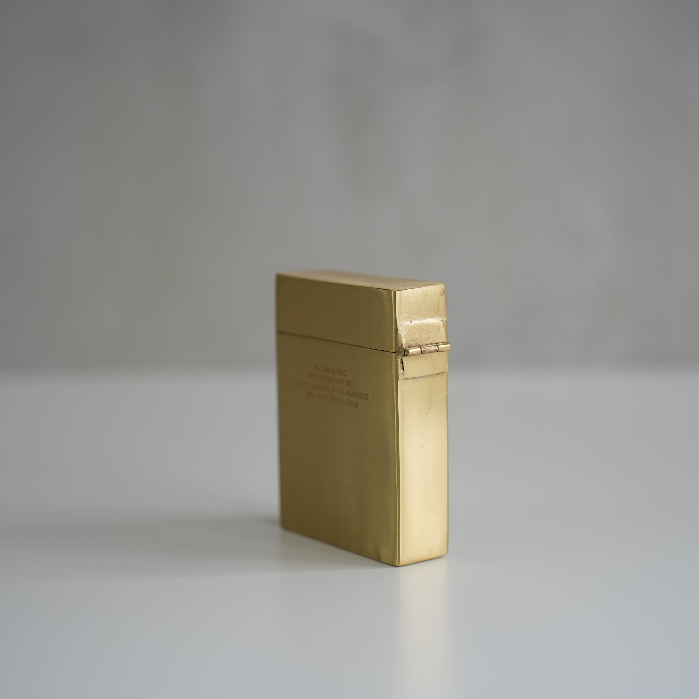 BRASS PLAYING CARD CASE