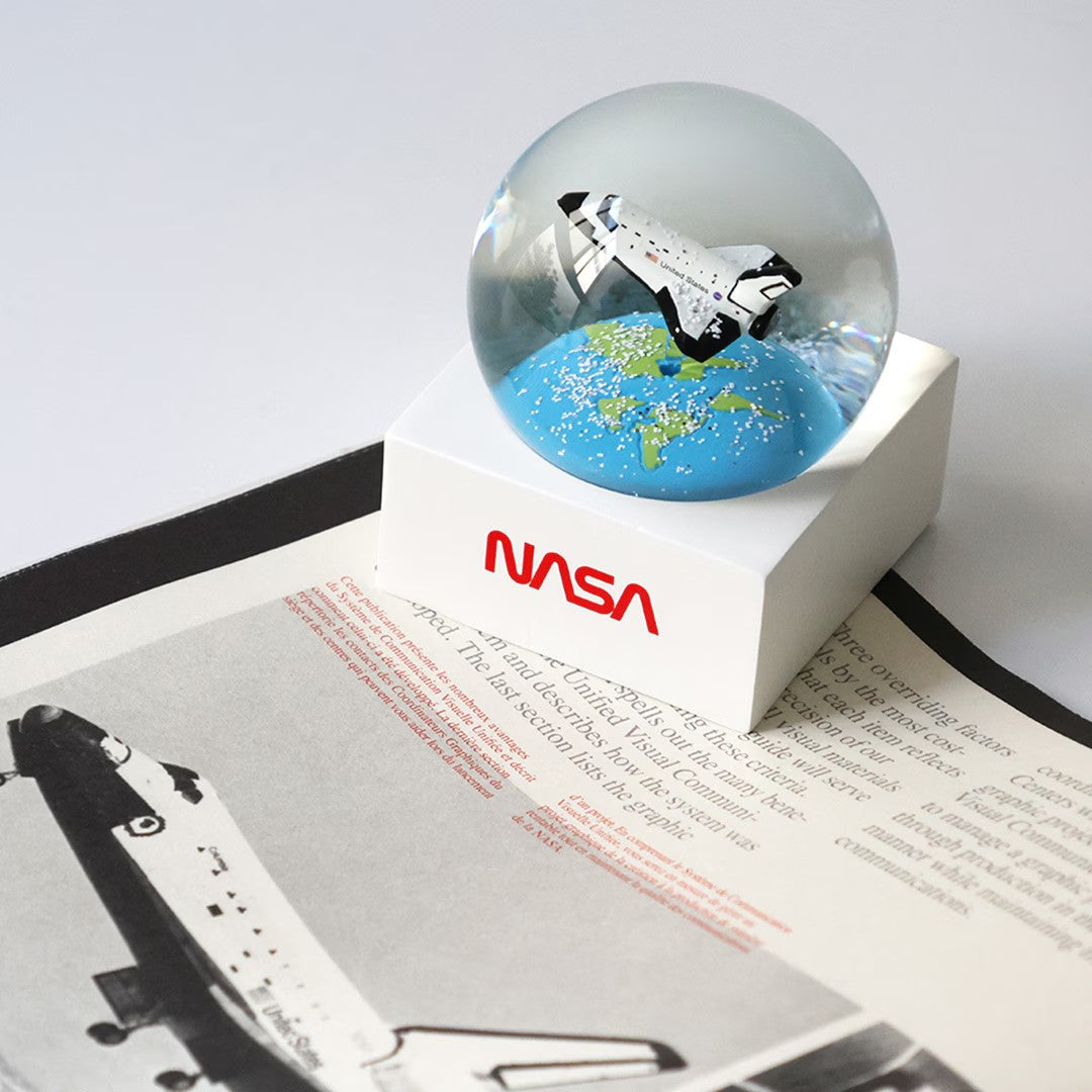 NASA Snow Globe　Space Shuttle