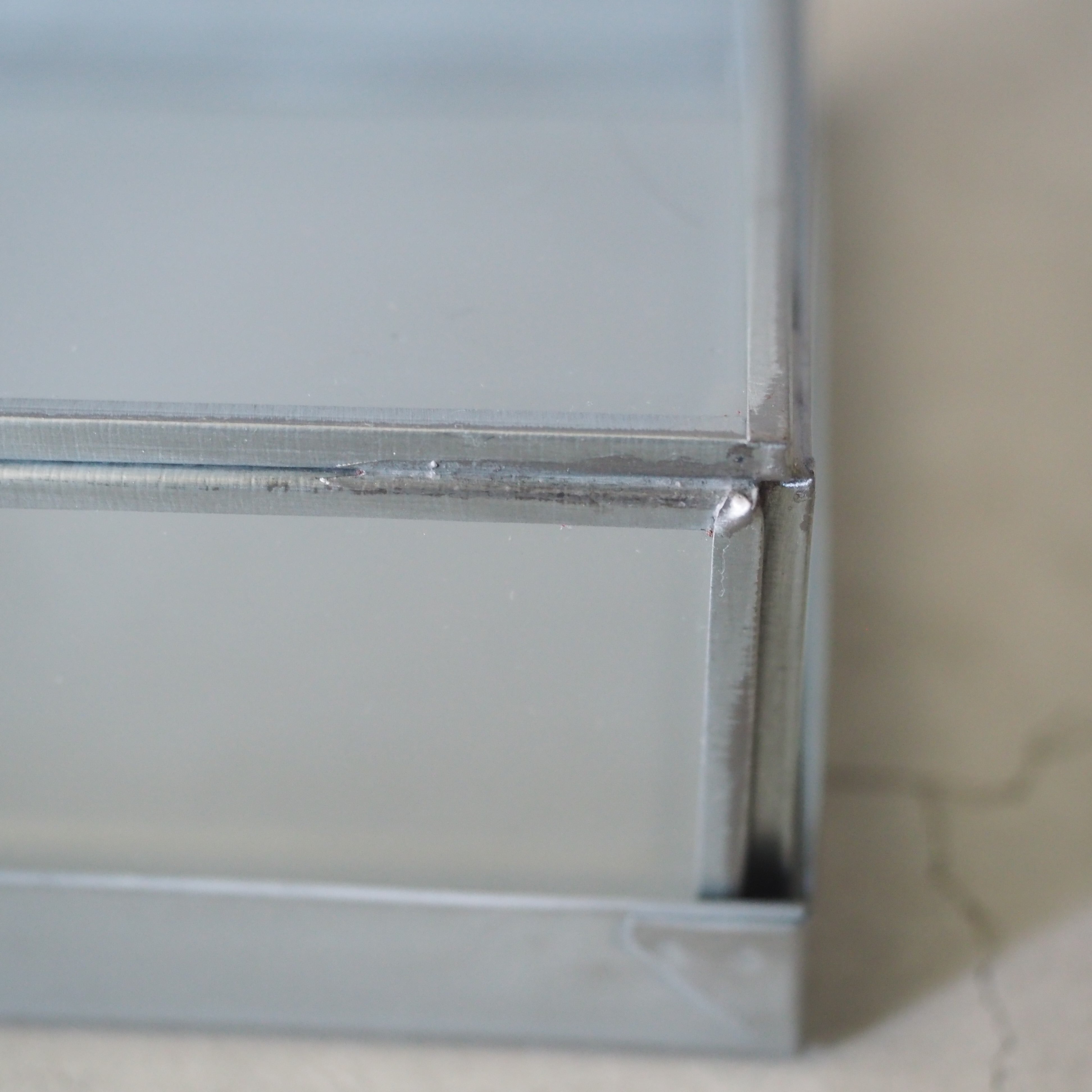 GLASS BOX W/RECYCLE STEEL Lサイズ