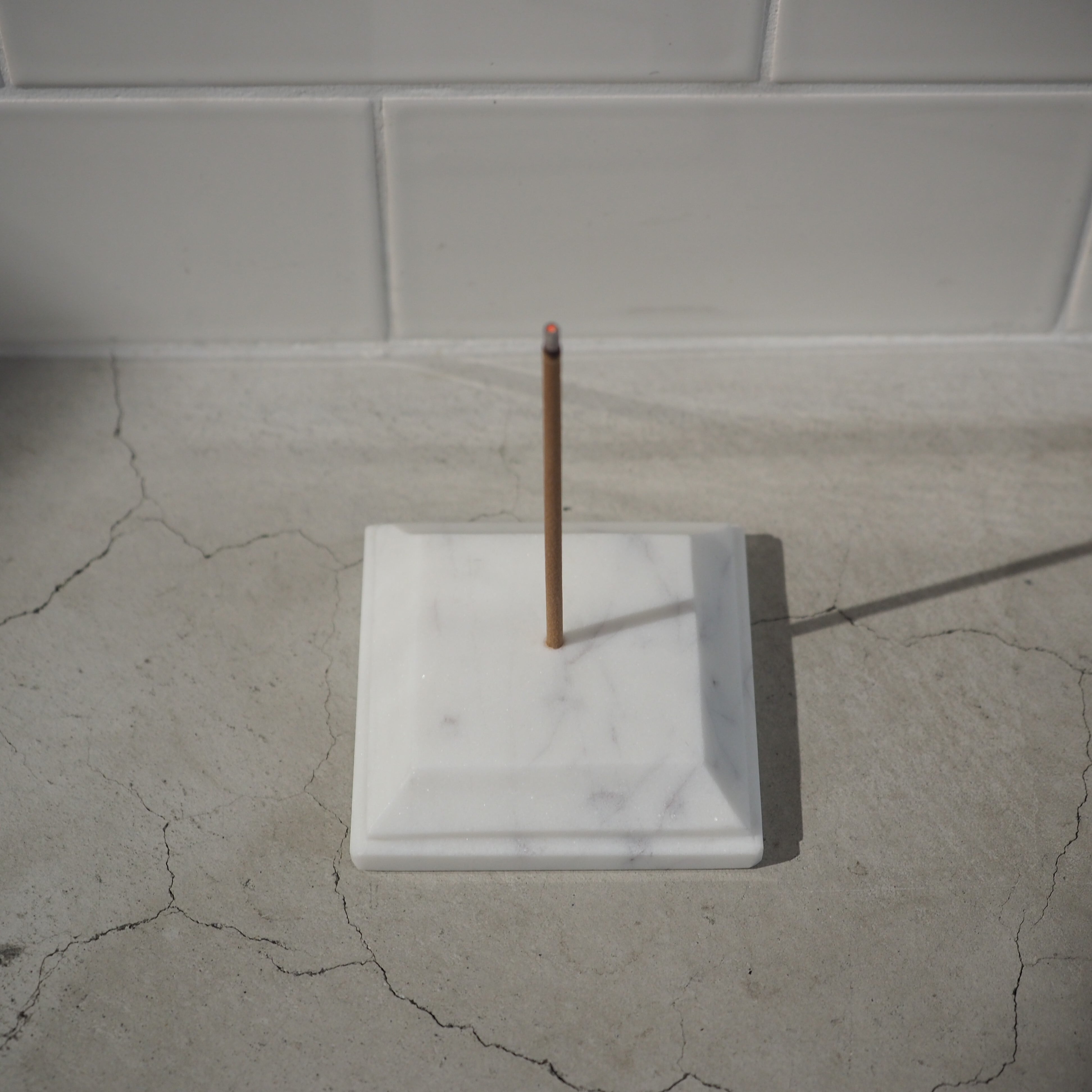 MARBLE INCENSE HOLDER SQUARE