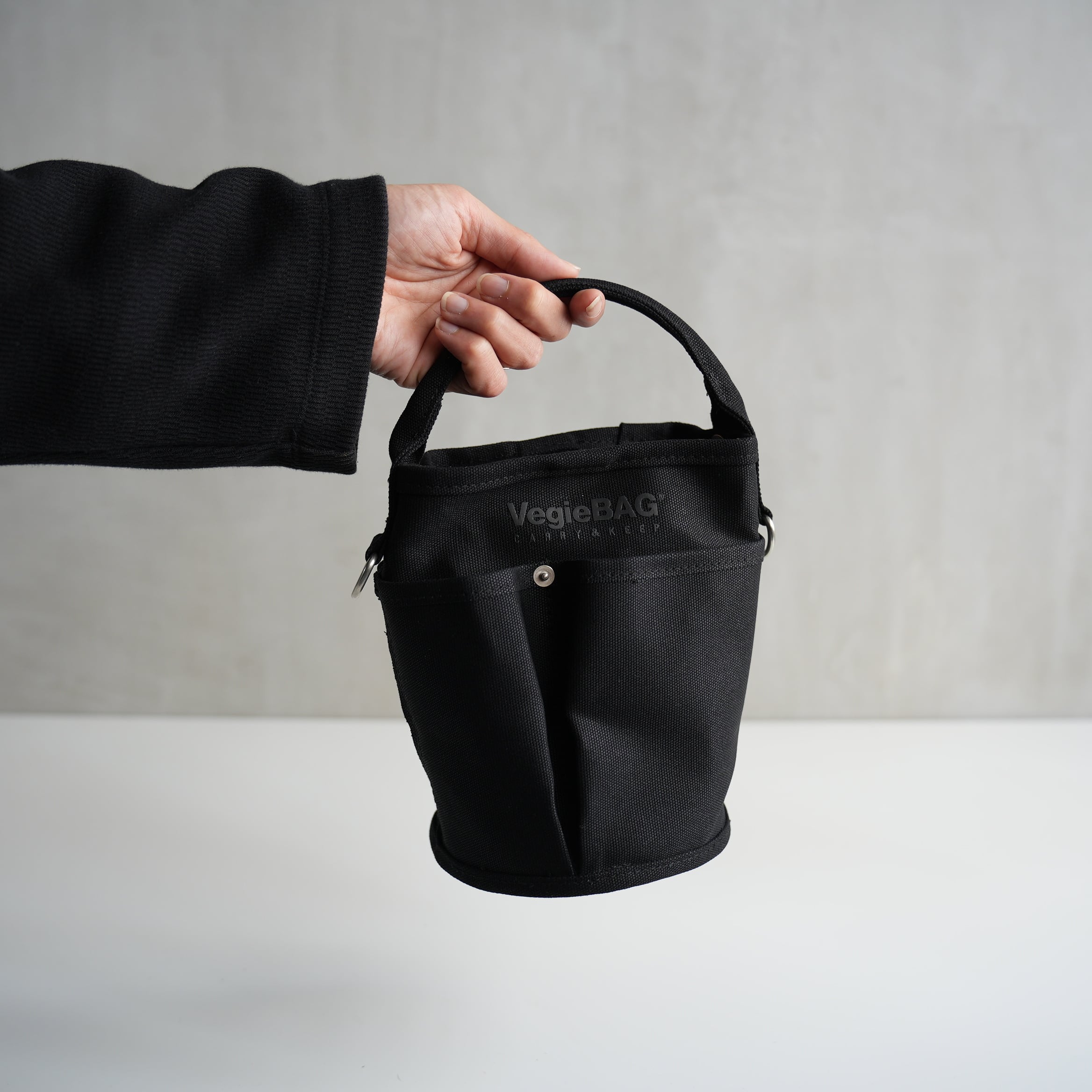 VegieBAG　MINI BUCKET BLACK