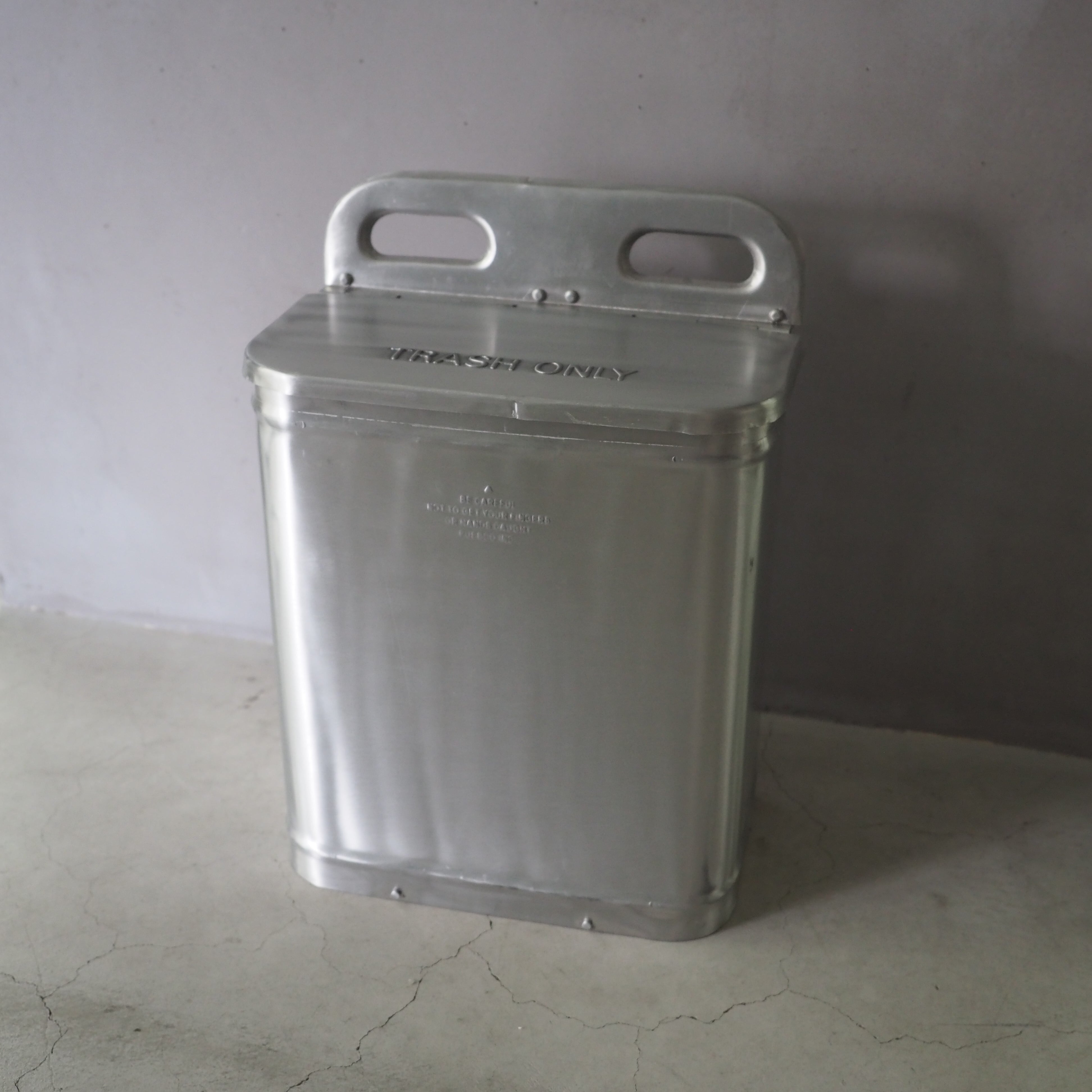 ALUMINIUM TRASHCAN