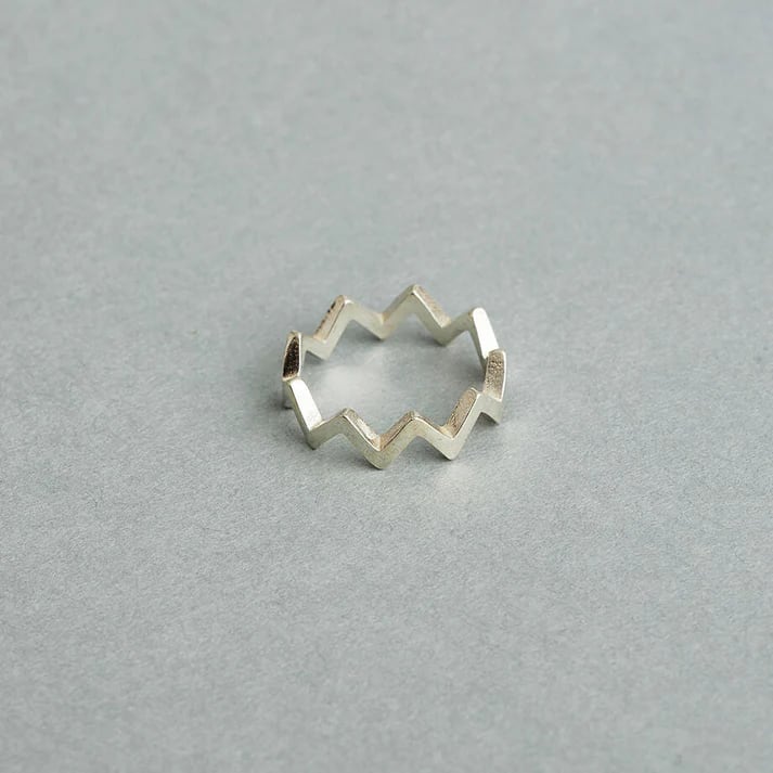 zig zag ring SV925