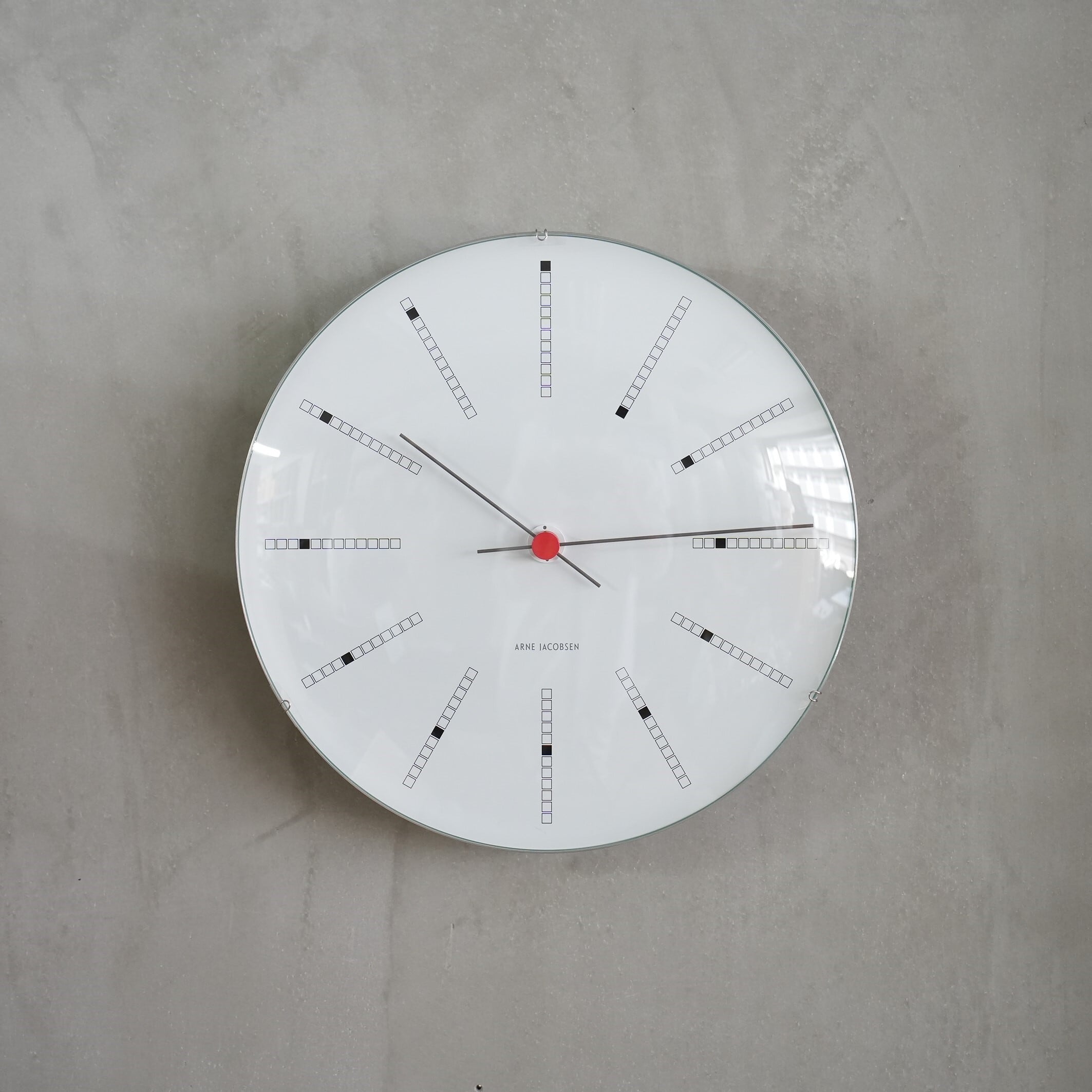 ARNE JACOBSEN Wall Clock Bankers 290mm