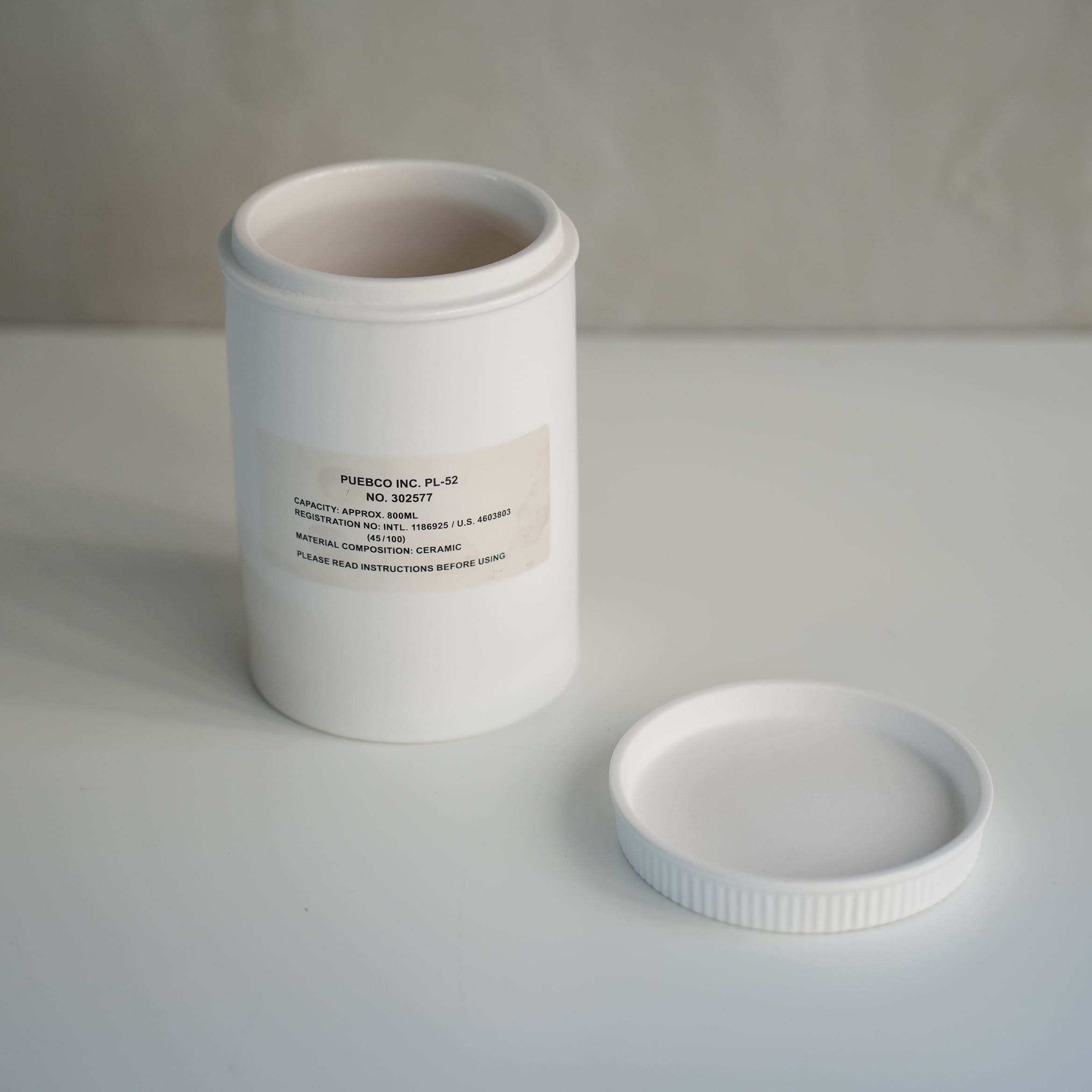 CERAMIC CANISTER  L