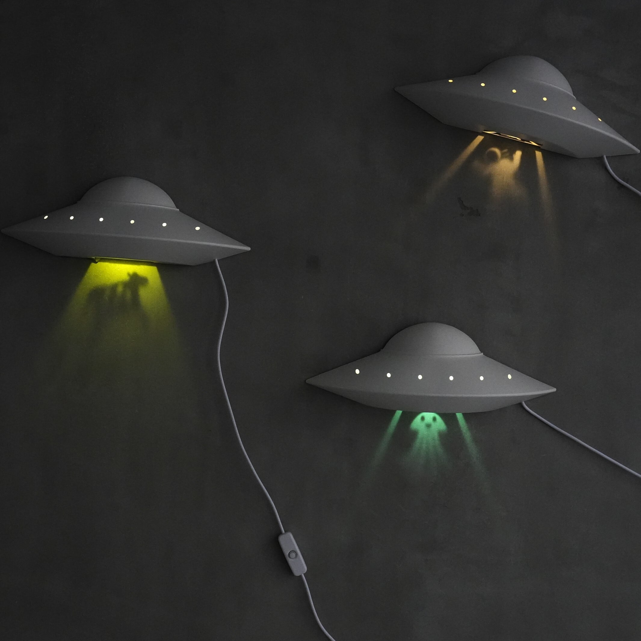 UFO Wall Light (Astronaut)