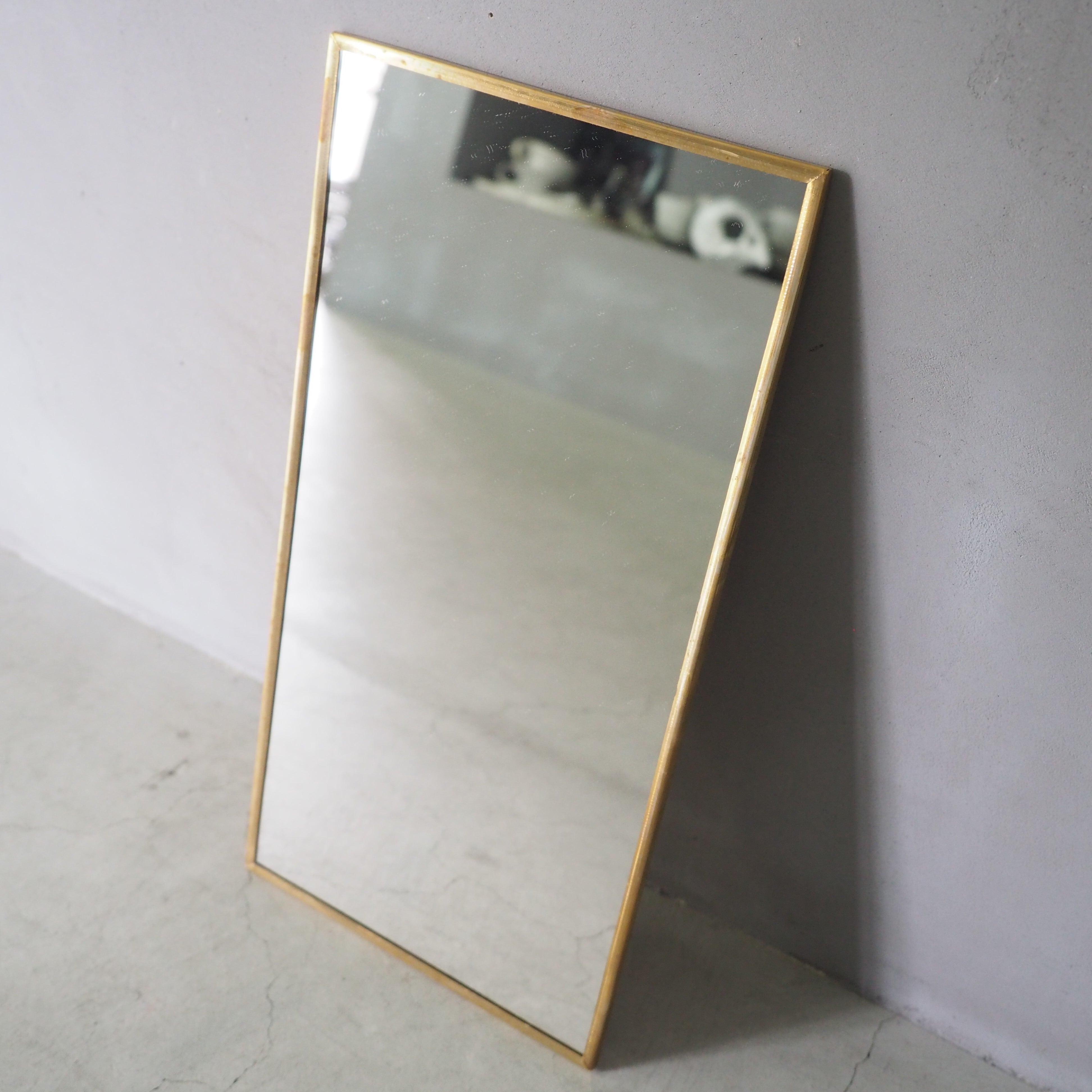 Odier Brass Mirror Rectangle