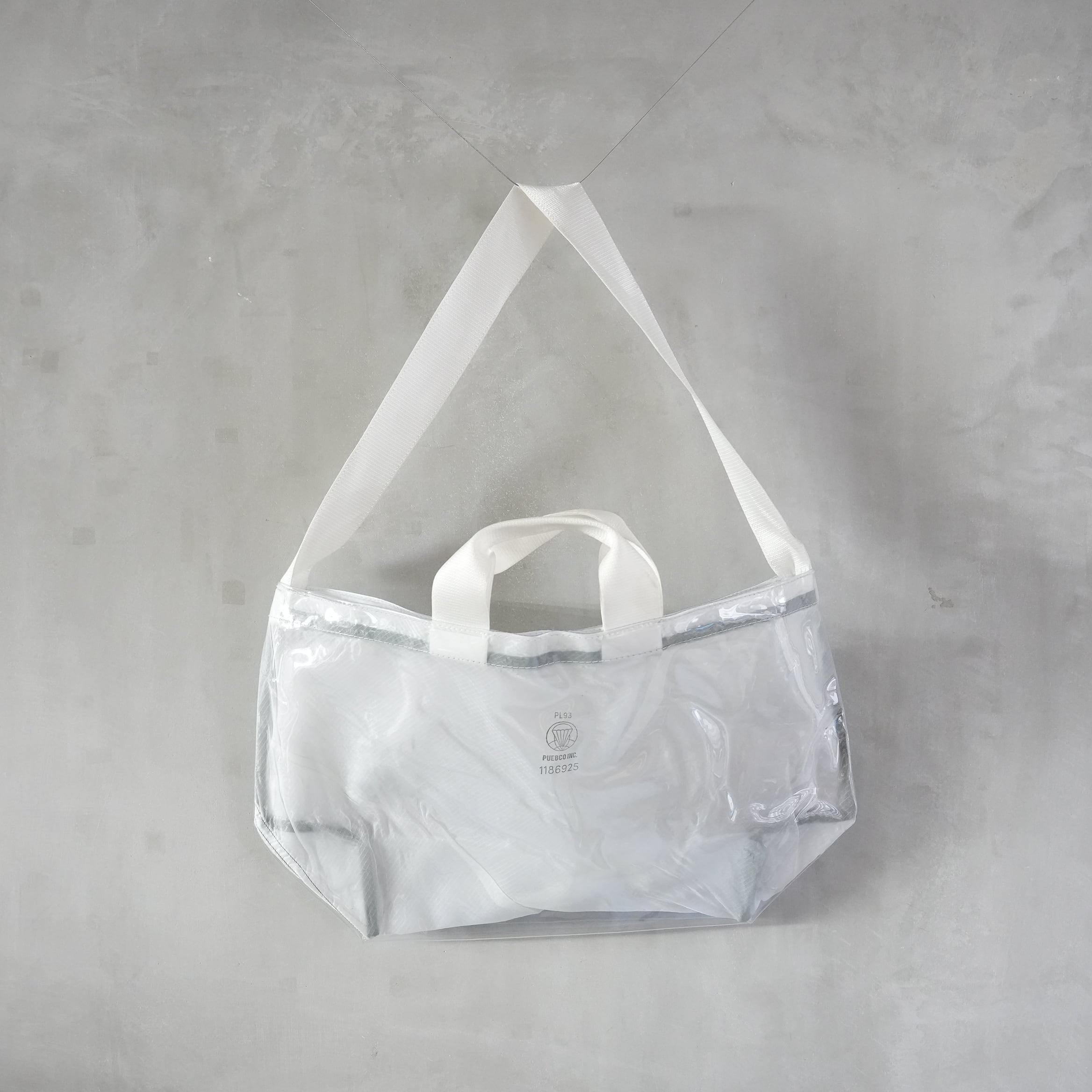 COVERED PARACHUTE SHOULDER BAG