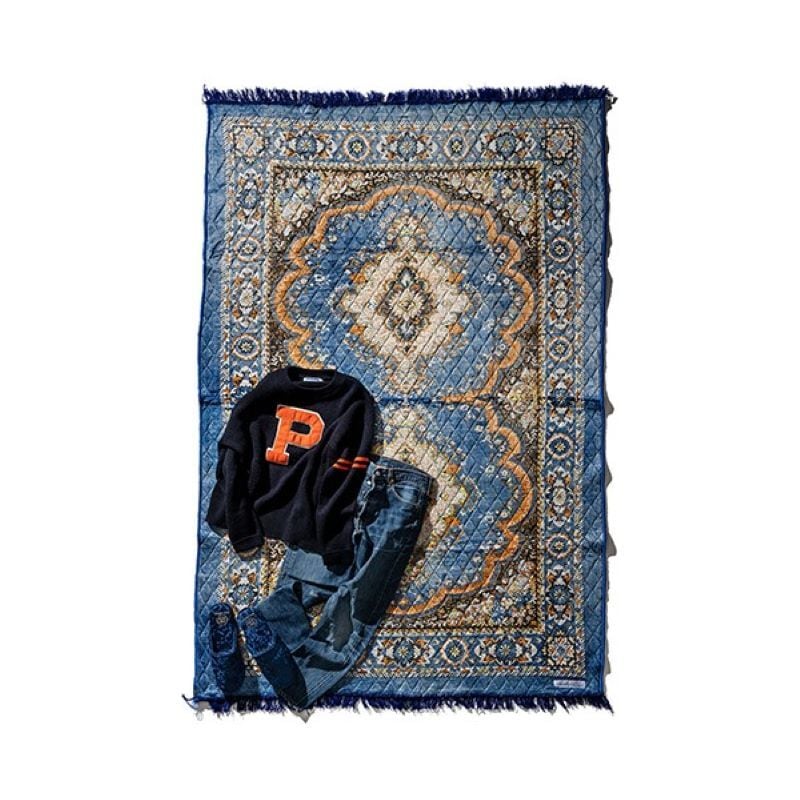 INDIAN FESTIVAL RUG BLUE