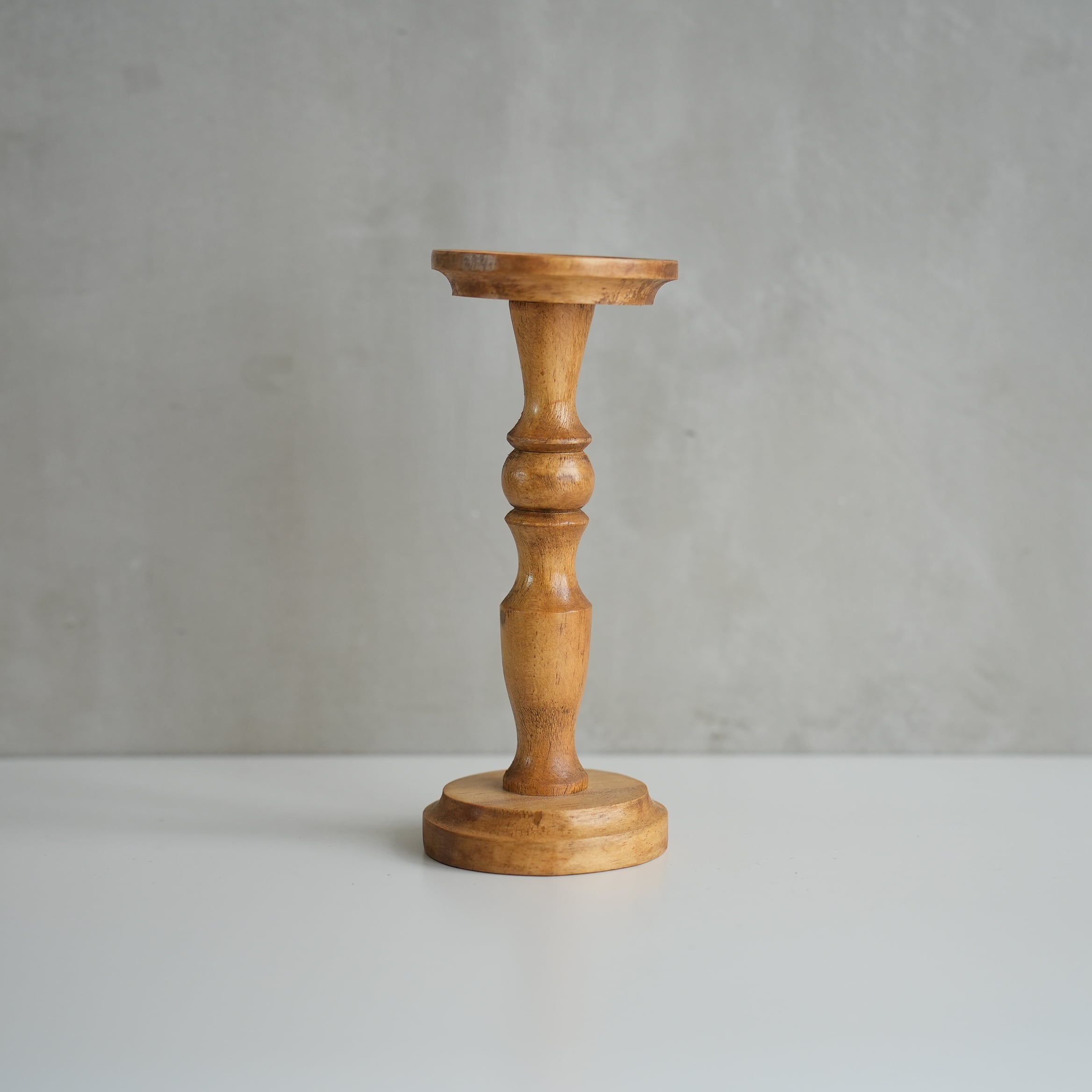 PINE CANDLE STAND L