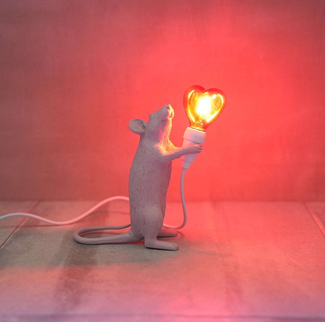 Mouse Lamp  Love Edition